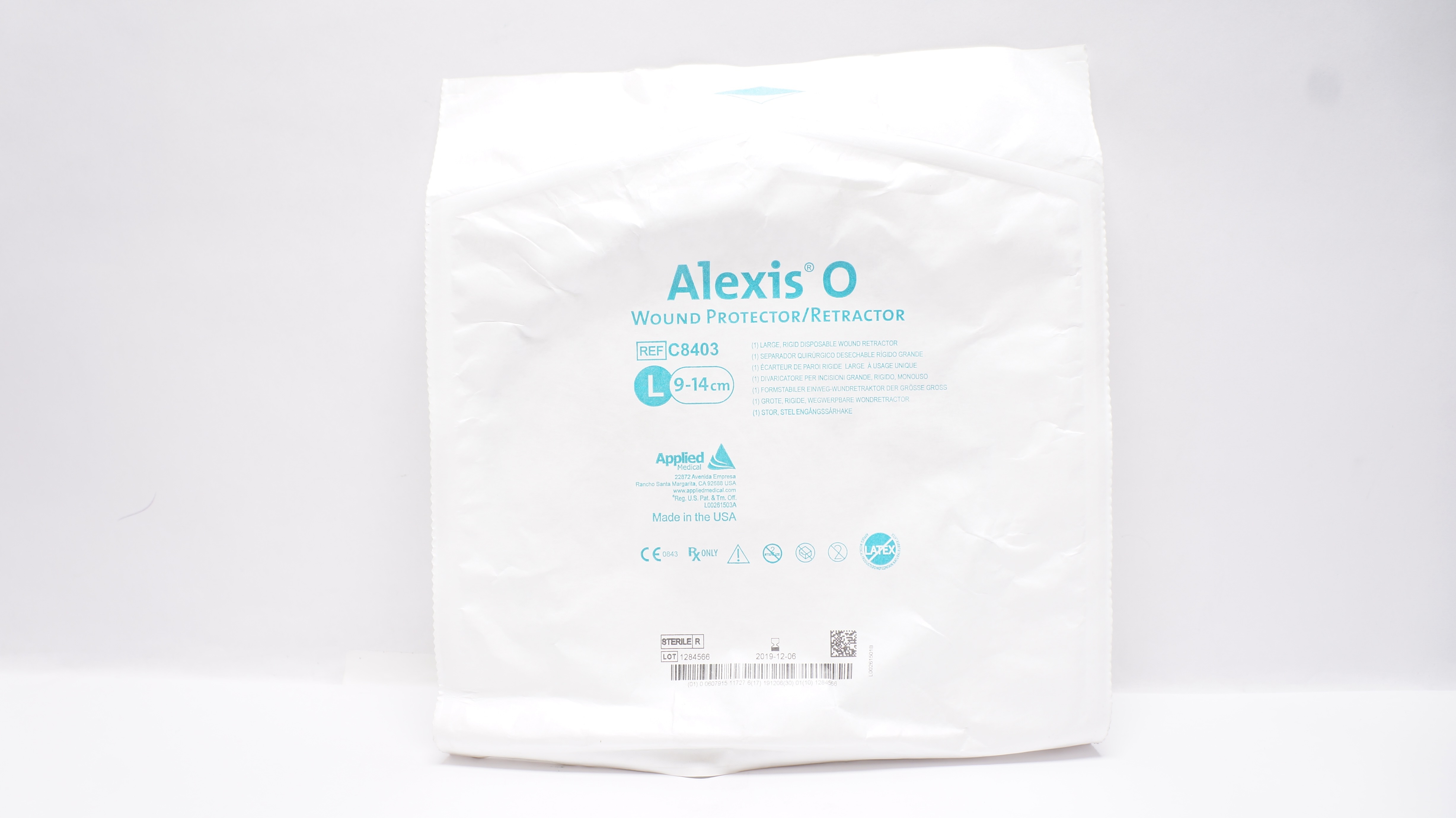 Applied Medical C8403 Alexis O Wound Protector/Retractor L 9-14cm (x)