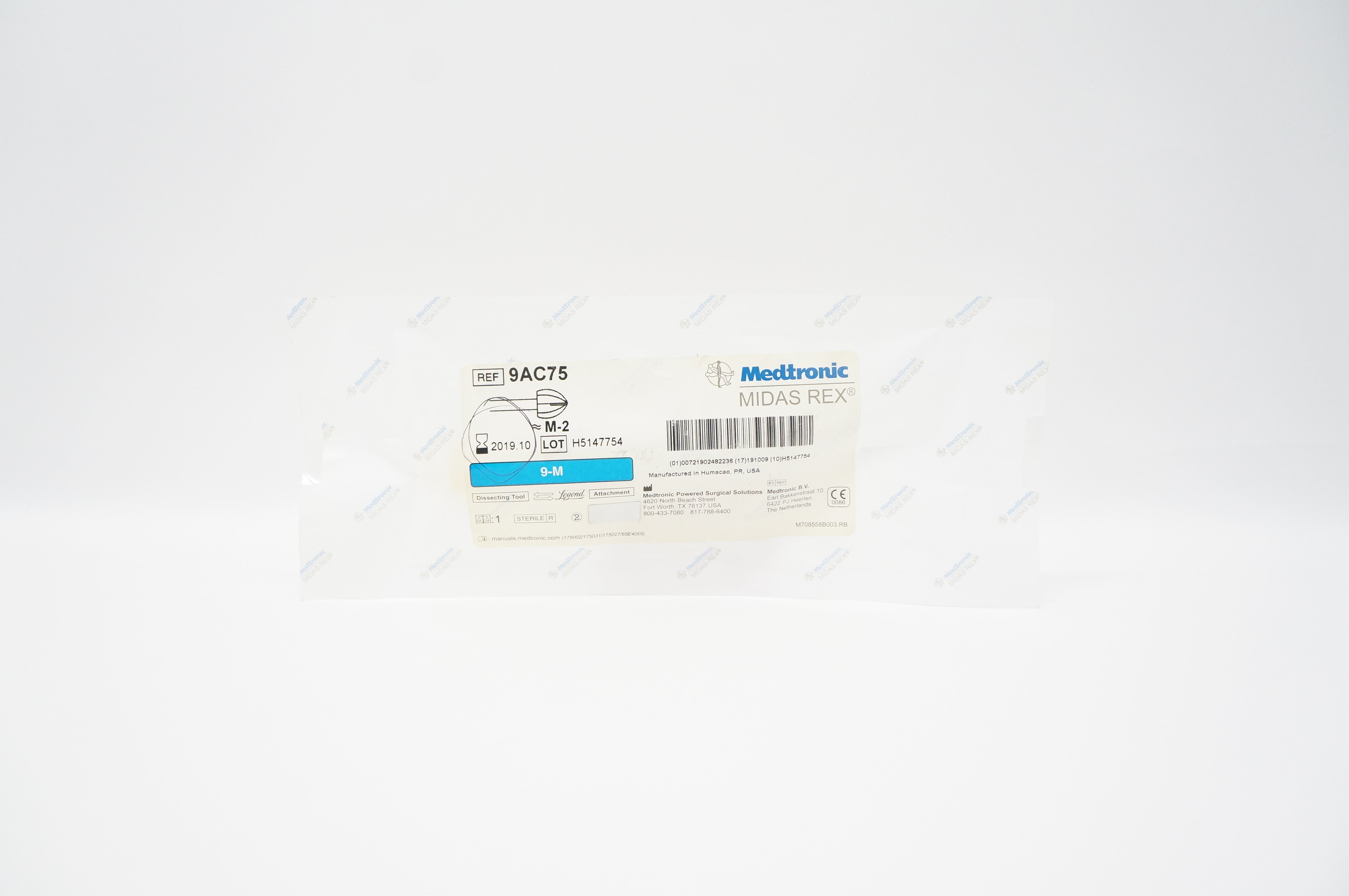 Medtronic 9AC75 MIDAS REX Dissecting Tool 9-M, M-2 (x)