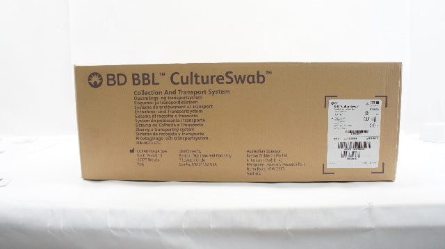 BD 220109 Copan  BBL CultureSwab Liquid Stuart Double Swab - Box of 500 (x)
