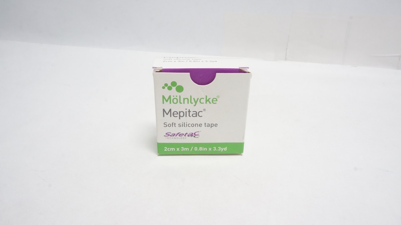 Mölnlycke Mepitac 298300 Soft Silicone Tape 2cm x 3m