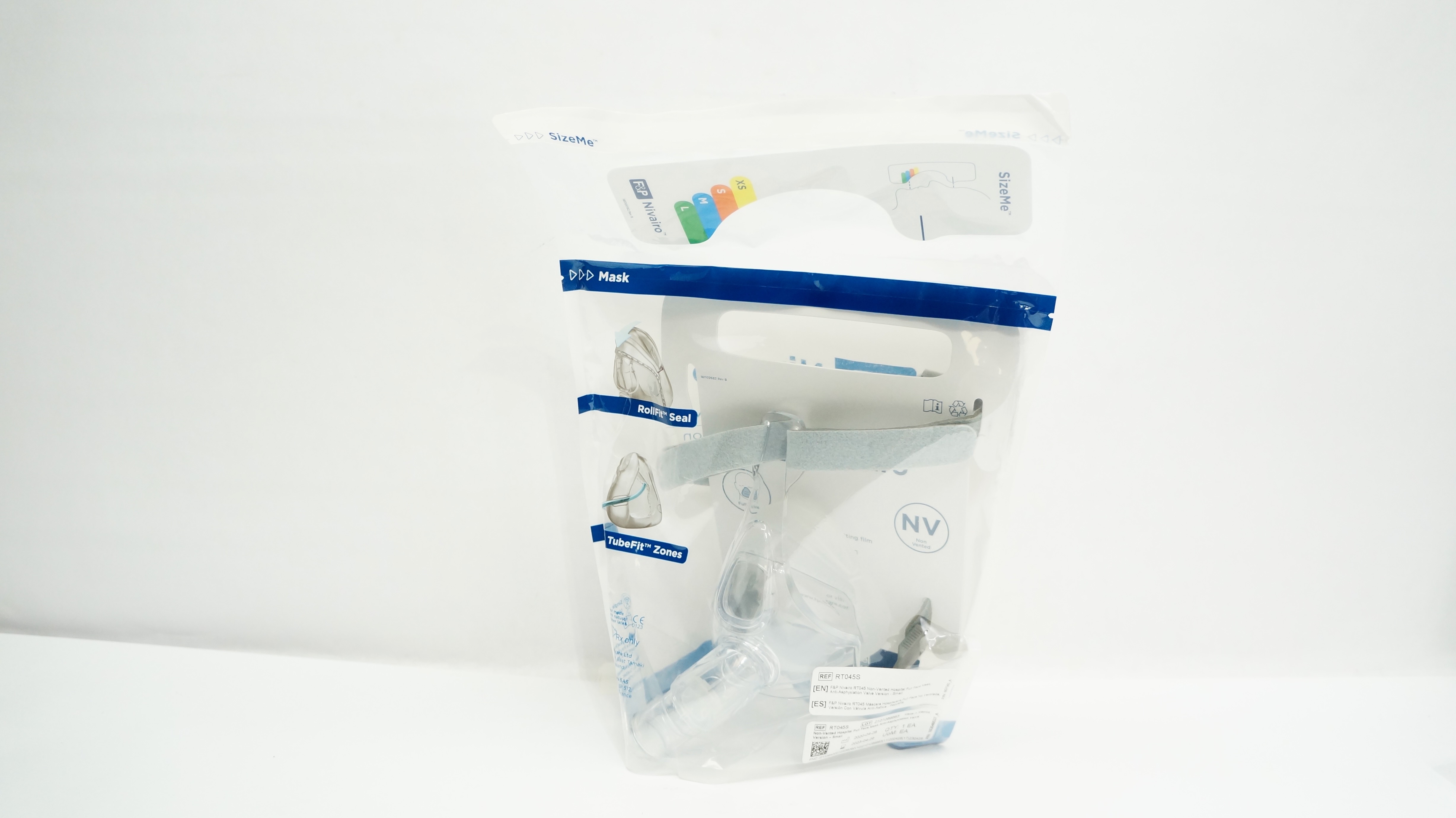 Fisher&Paykel RT045S Nivairo Non-Vented Hospital Full Face Mask, Size S (x)