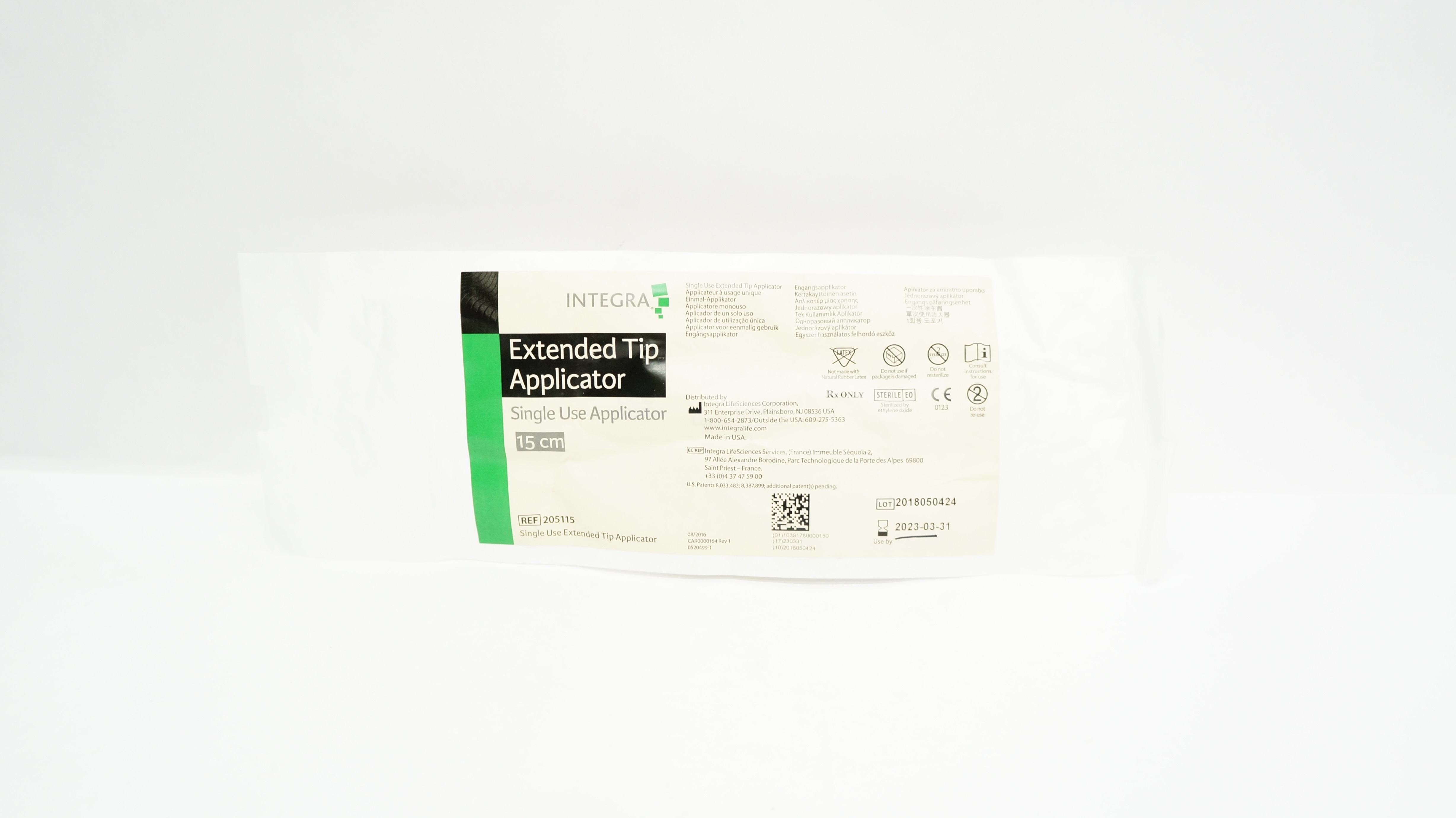 Integra 205115 Extended Tip Applicator 15cm (x)
