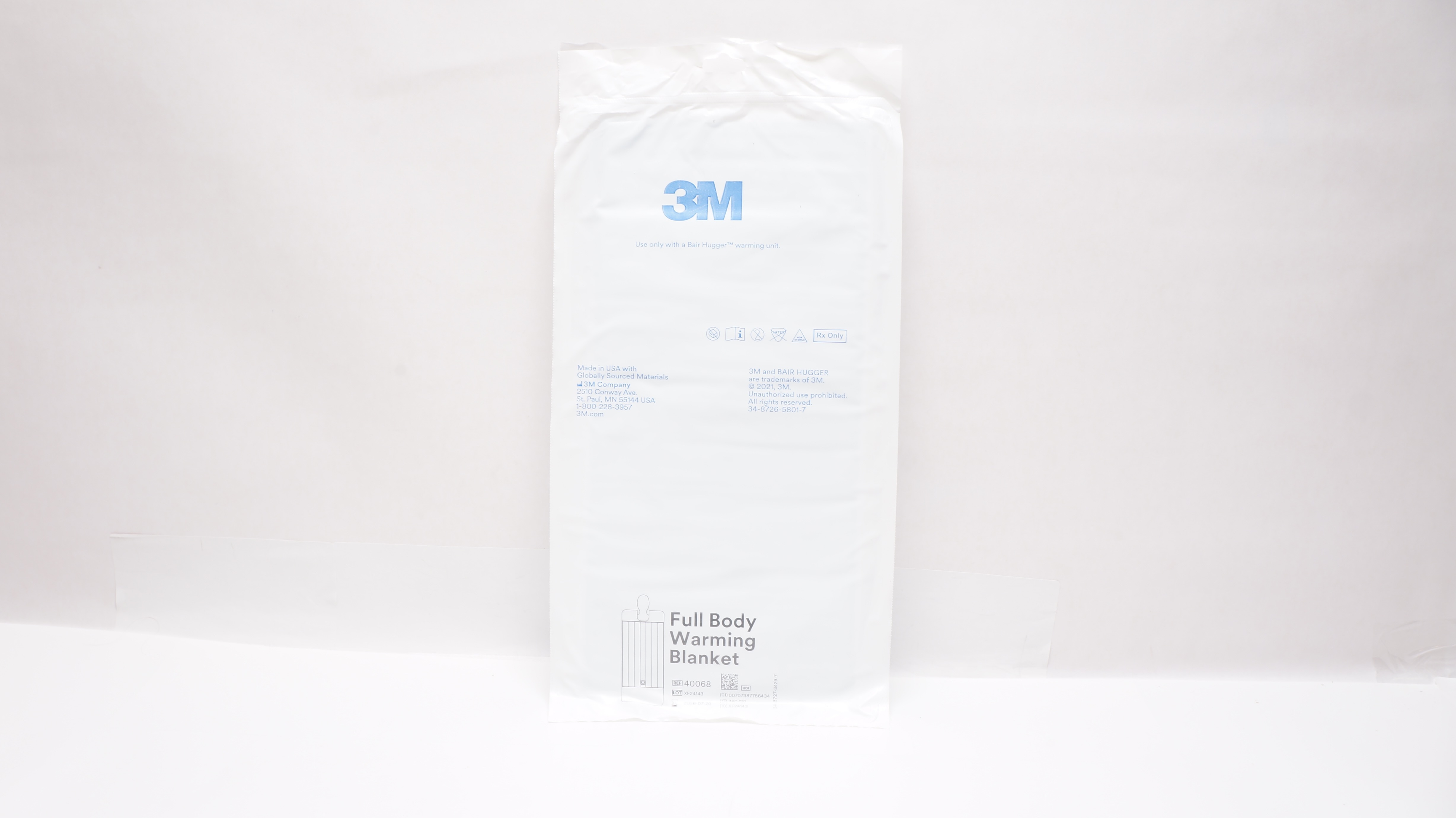3M 40068 Bair Hugger Temperature Management Full Body Warming Blanket