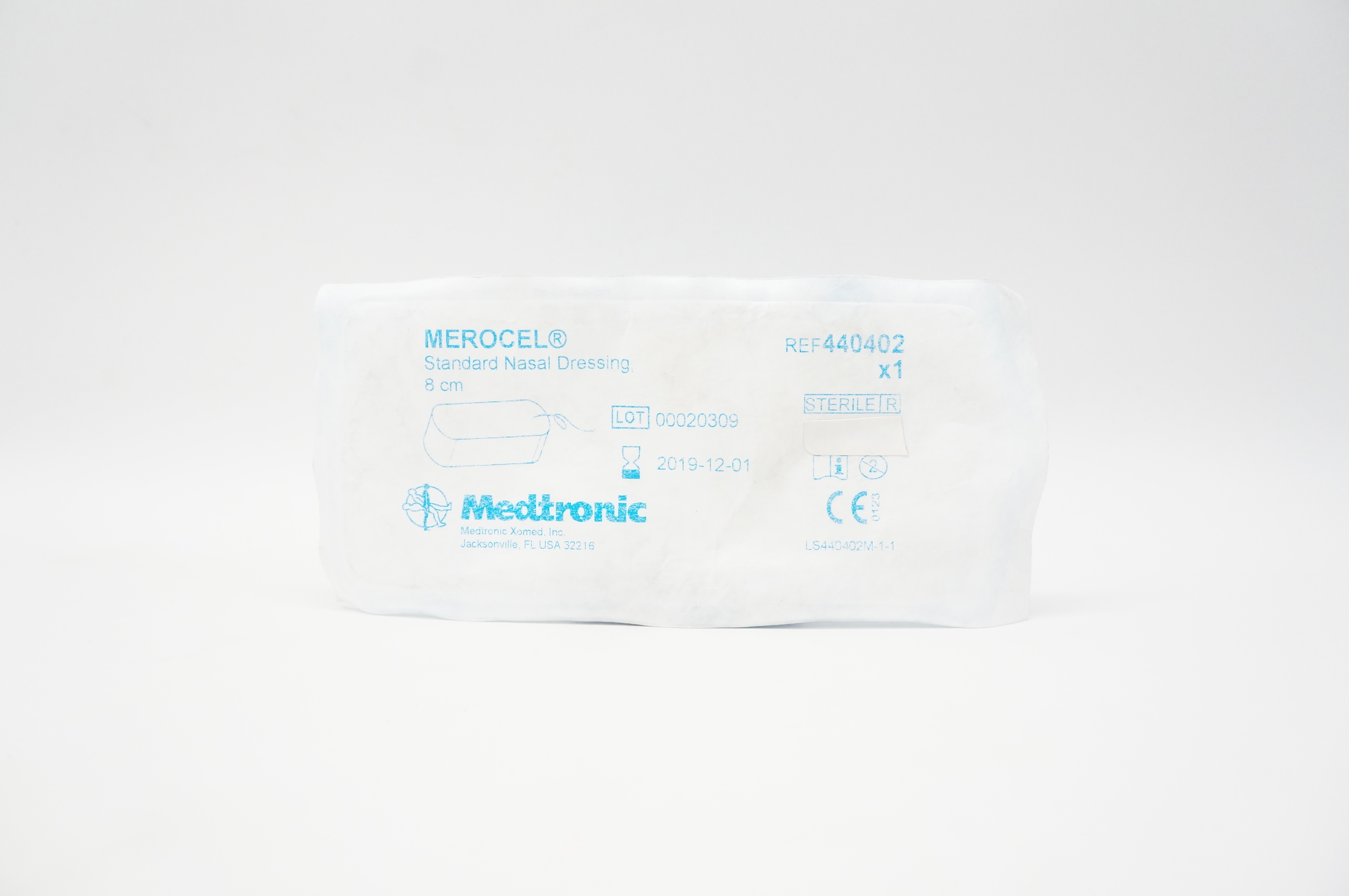 Medtronic 440402 MEROCEL Standard Nasal Dressing, 8cm (x)