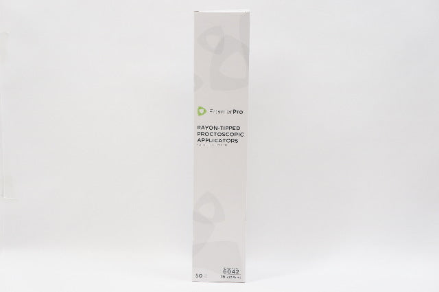Global 6042 PremierPro Rayon-Tipped Proctoscopic Applicators 16 inch. - Box of 50