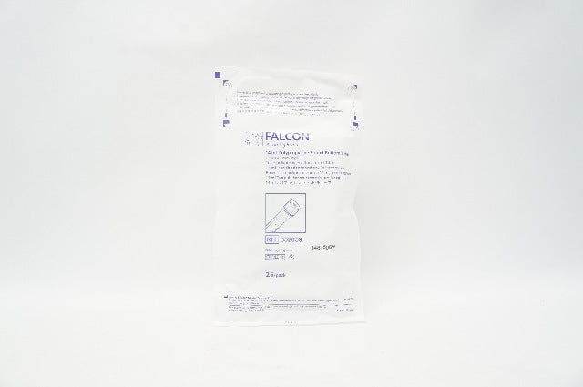 Corning Science 352059 Falcon 14mL Polypropylene Round-Bottom Tube - Pack of 25