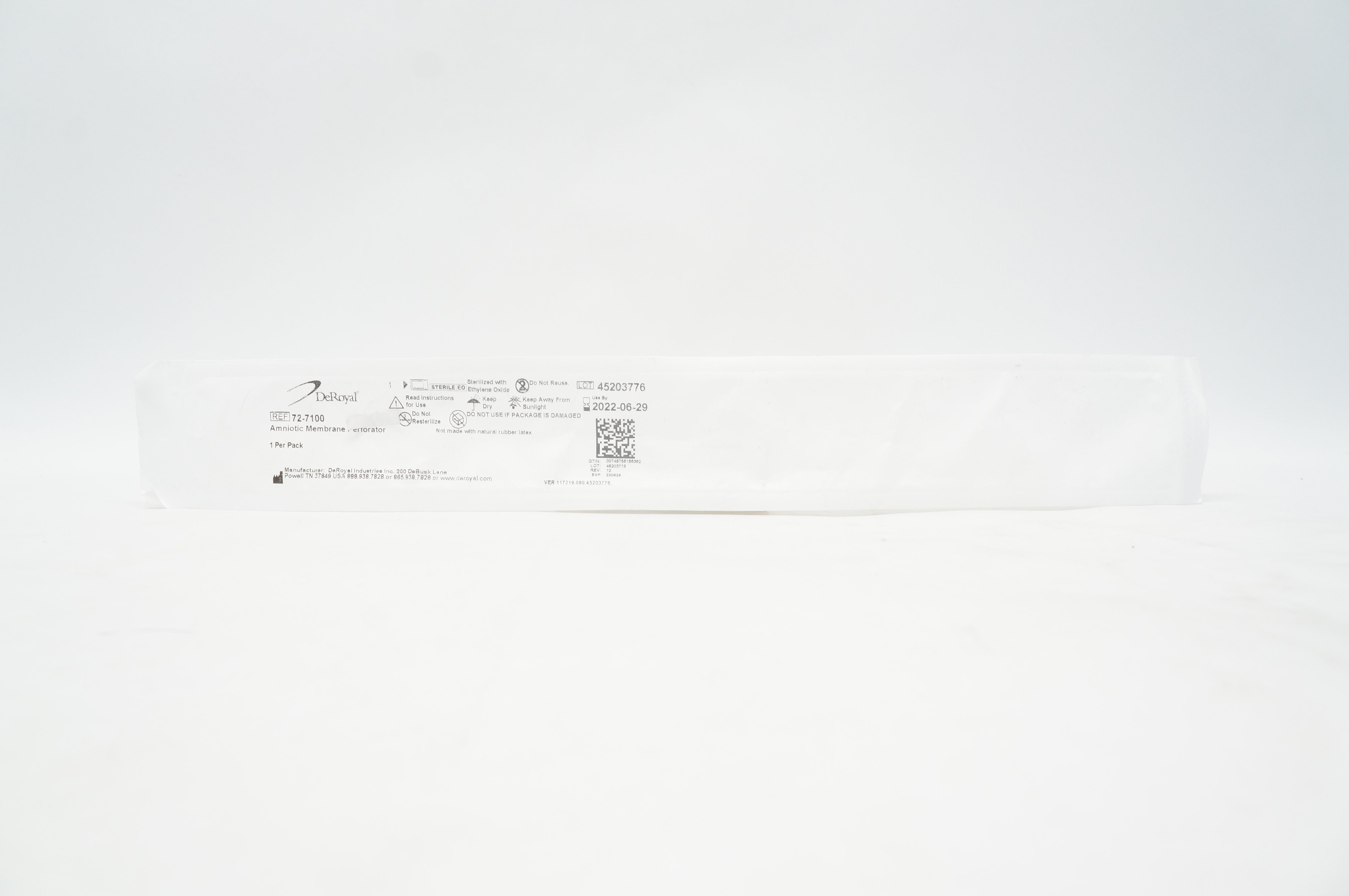 DeRoyal 72-7100 Amniotic Membrane Perforator