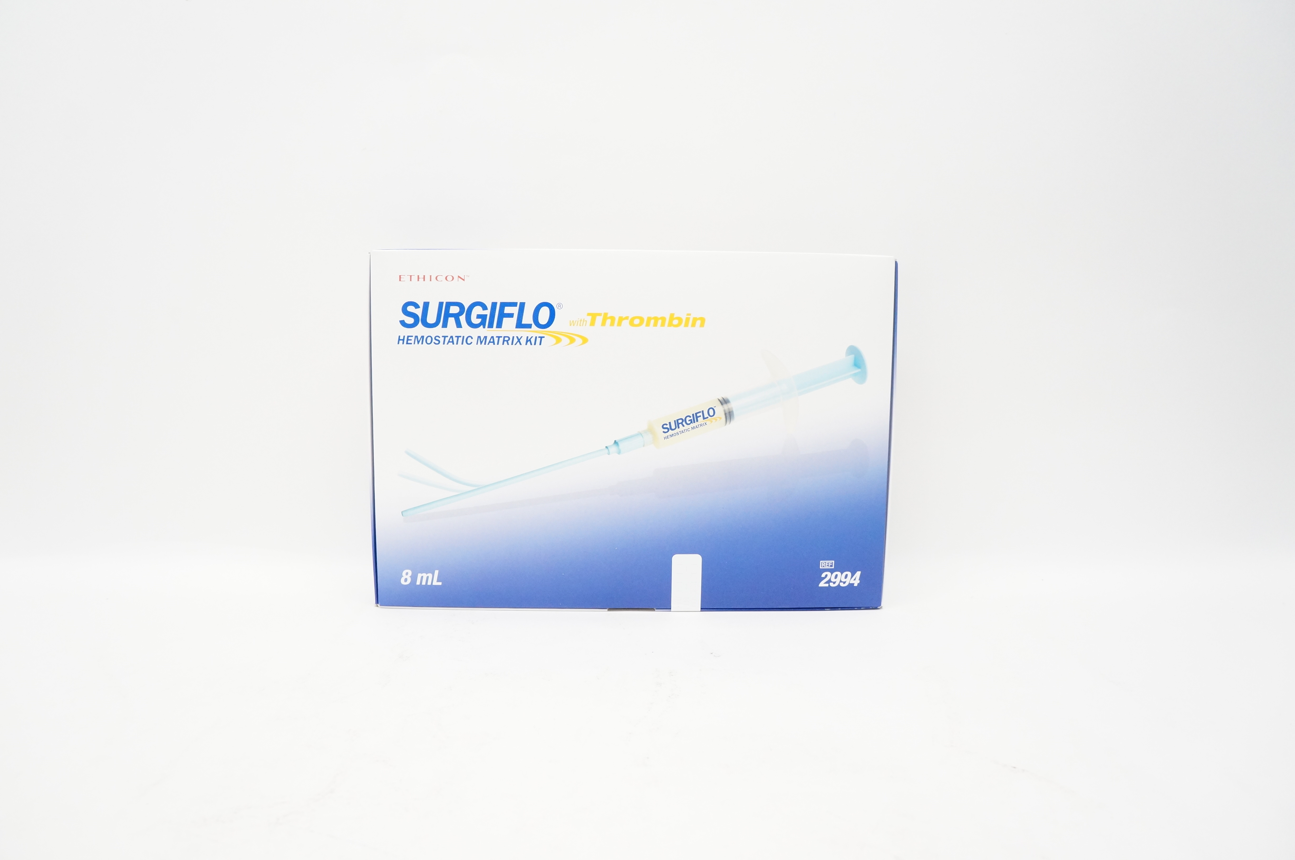 Ethicon 2994 Ferrosan Surgiflo with Thrombin Hemostatic Matrix Kit 8 mL (x)