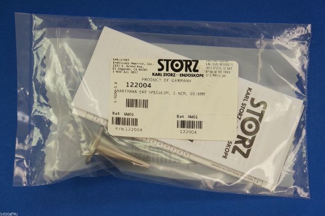 Karl Storz 122004 Hartmann Ear Speculum 3.6cm OD 4mm