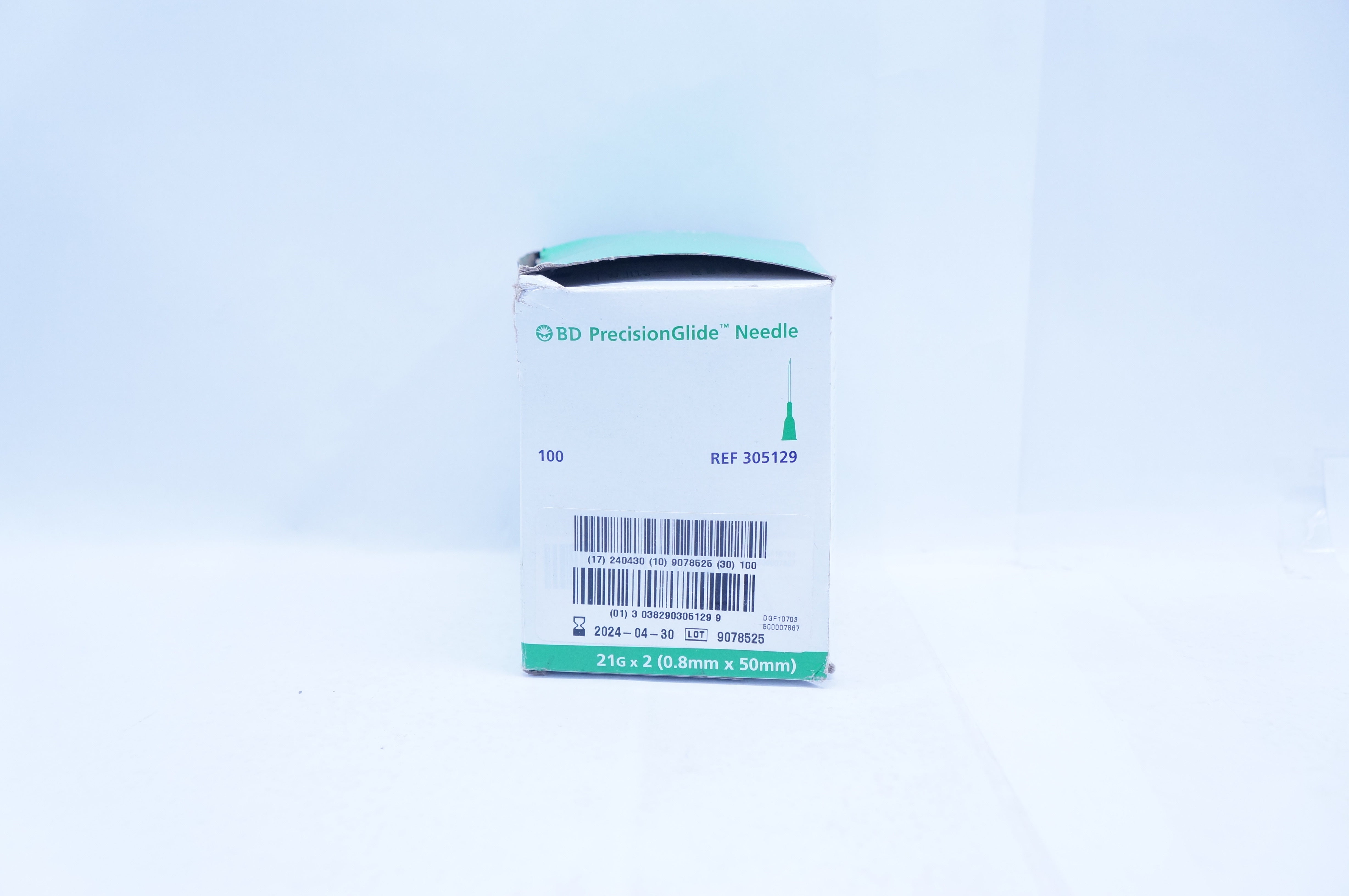 BD 305129 PrecisionGlide Ndle 21G x 2 - Box of 100
