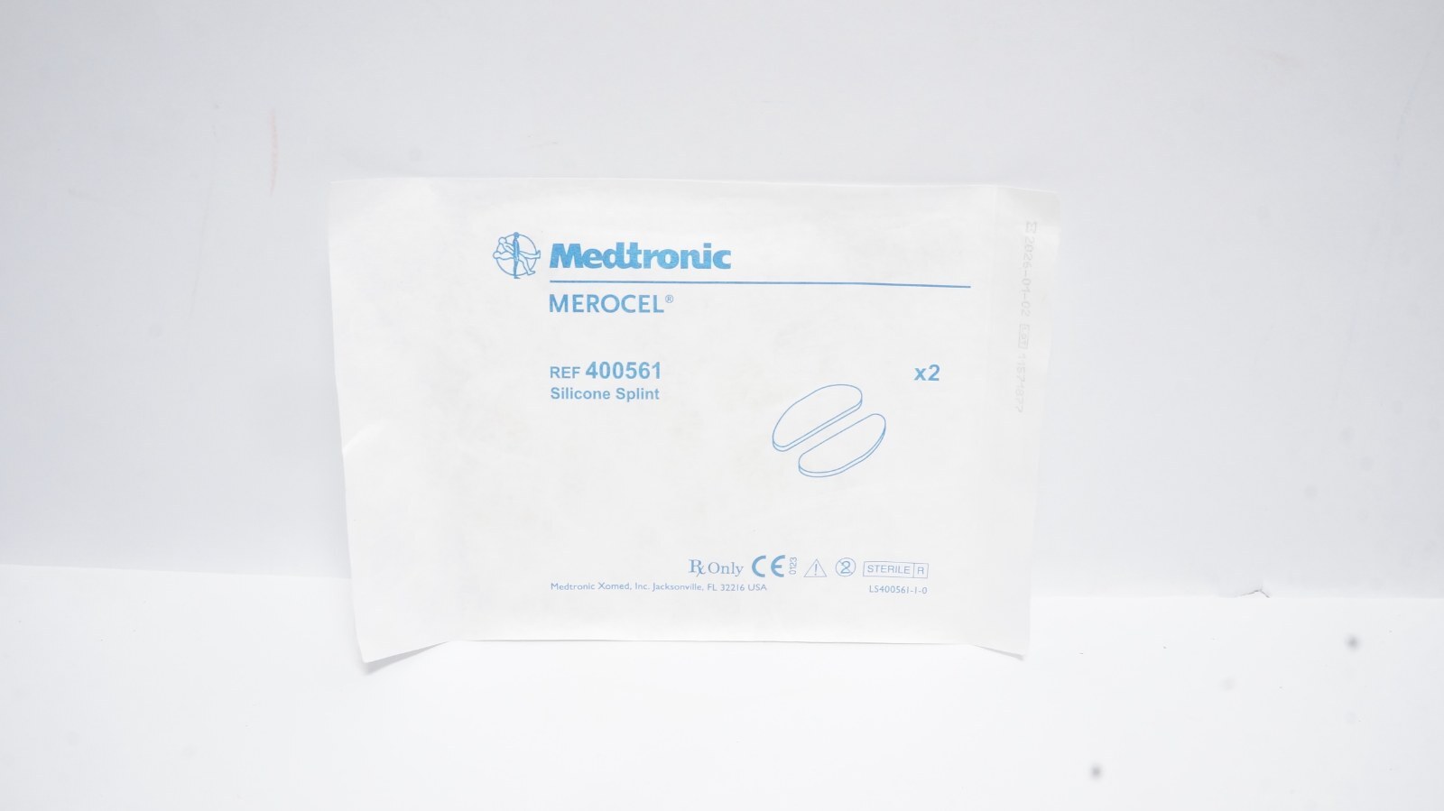 Medtronic MEROCEL REF 400561 Silicone Splint x2