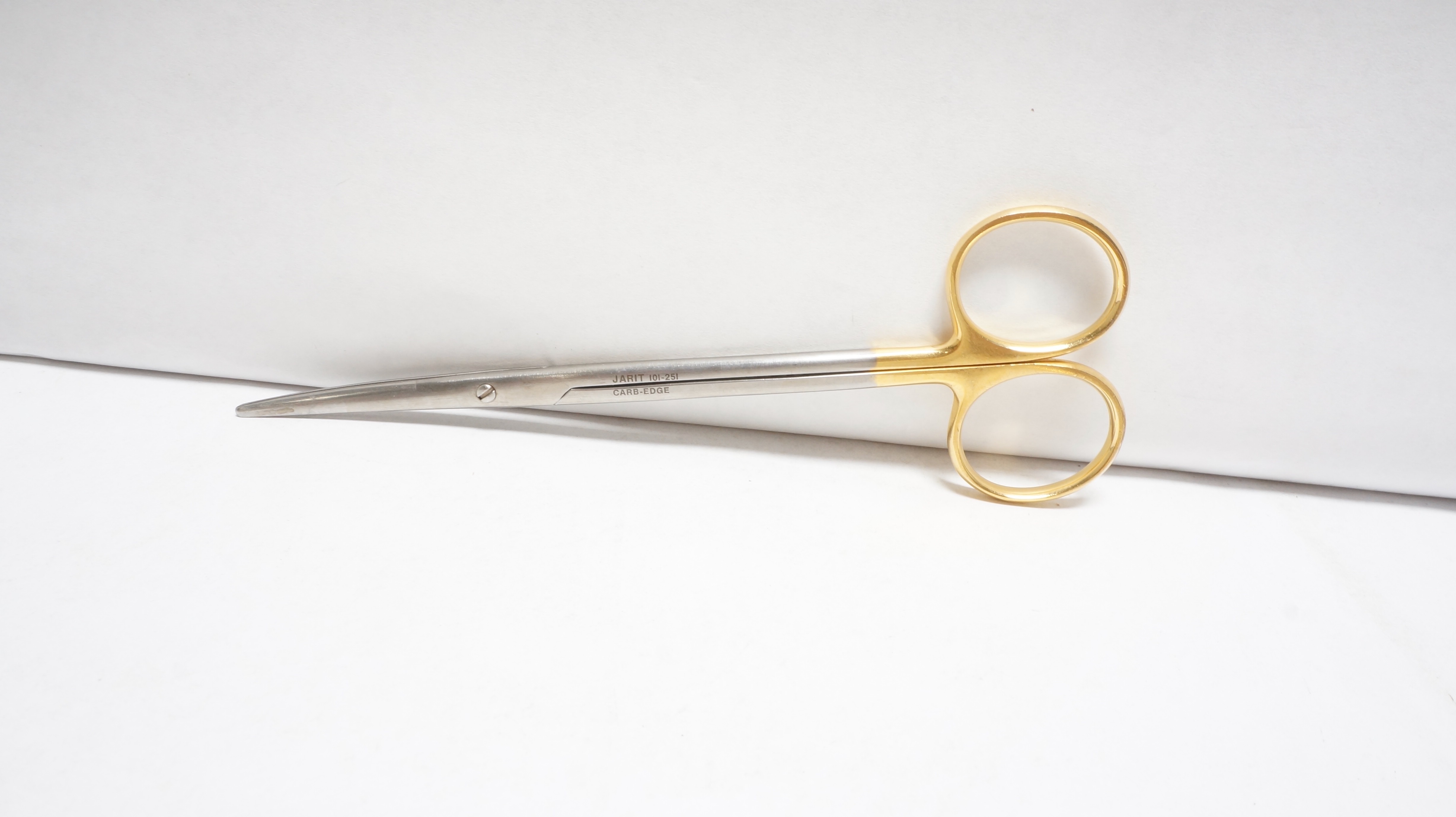 Jarit 101-251 Carb-Edge Tungsten Carbide Metzenbaum-Lahey Scissors