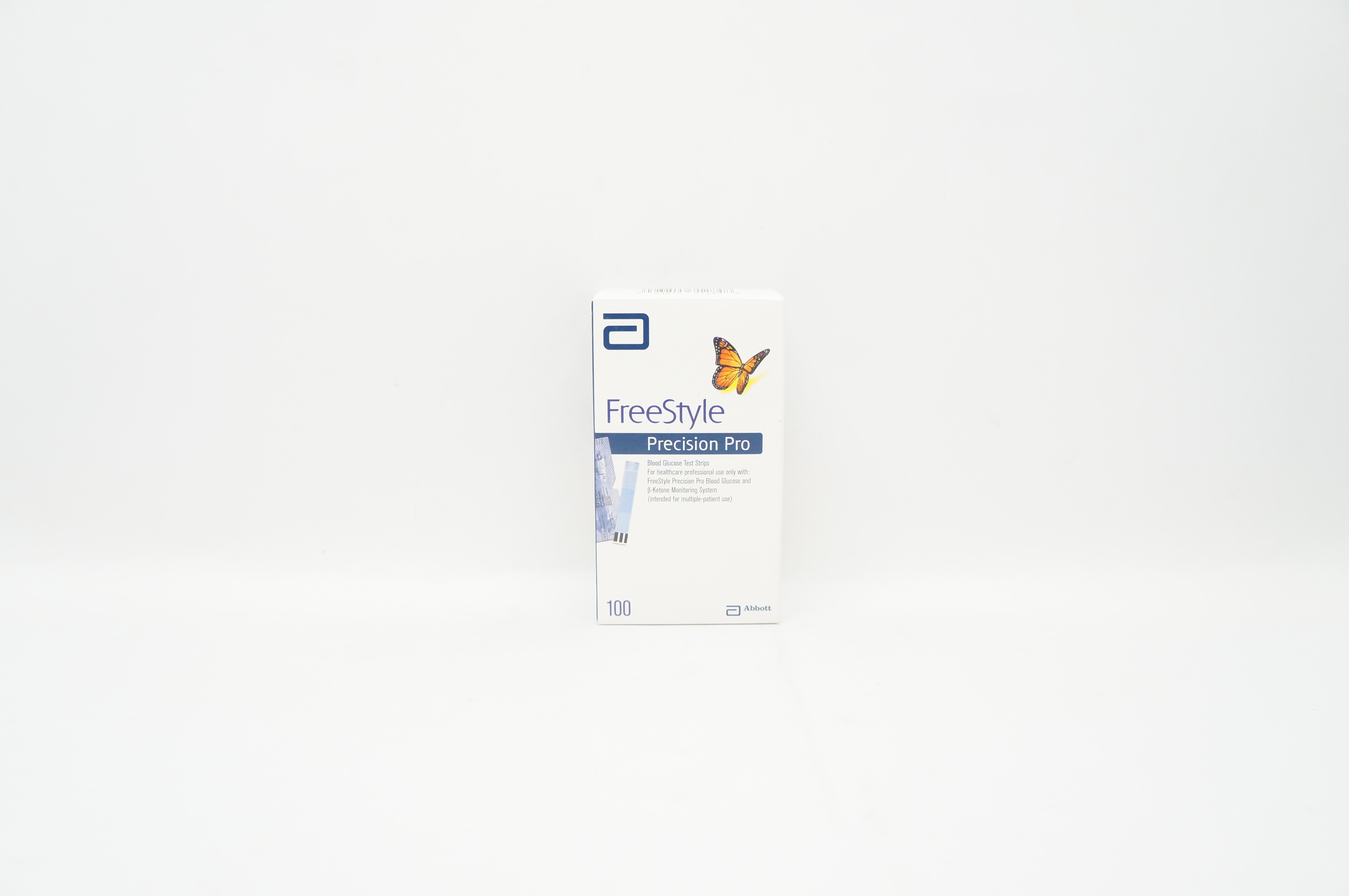 Abbott 71284-70 FreeStyle Precision Pro Blood Glucose Test Strips (x)-Box of 100