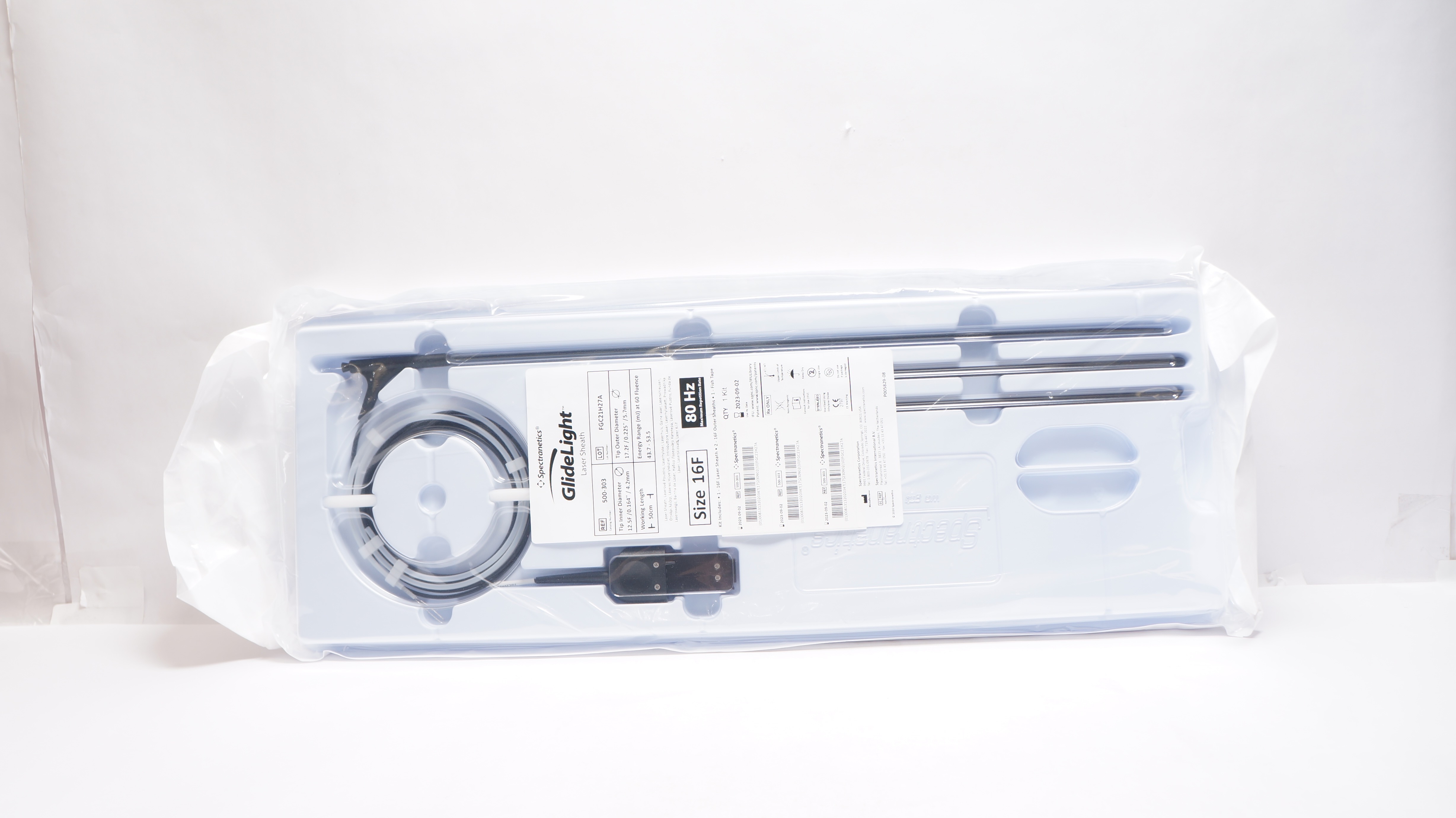 Spectranetics 500-303 GlideLight Laser Sheath 16F x 50cm (x)