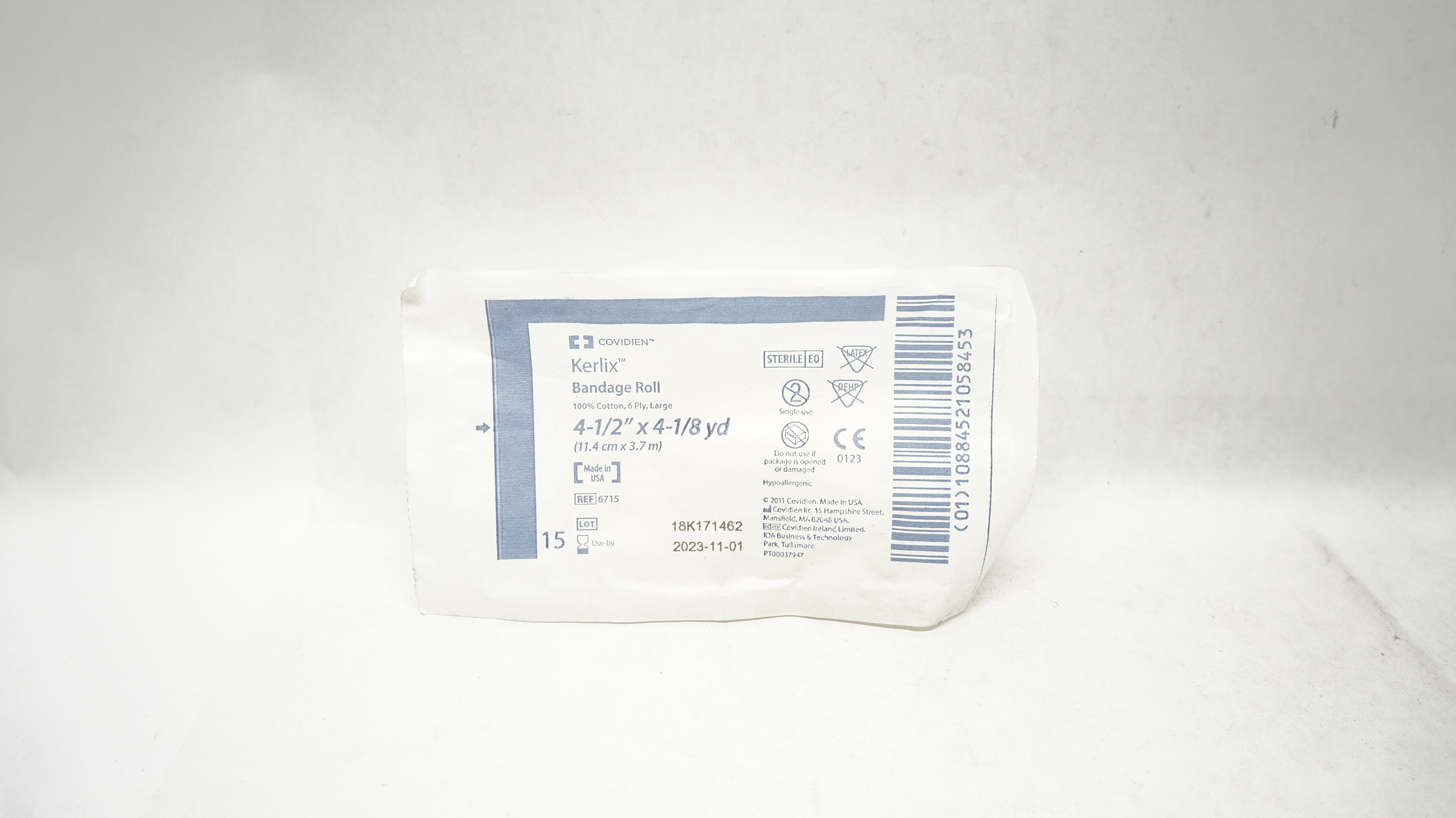 Covidien 6715 Kerlix Bandage Roll 6-Ply Large 4-1/2 inch x 4-1/8 yd