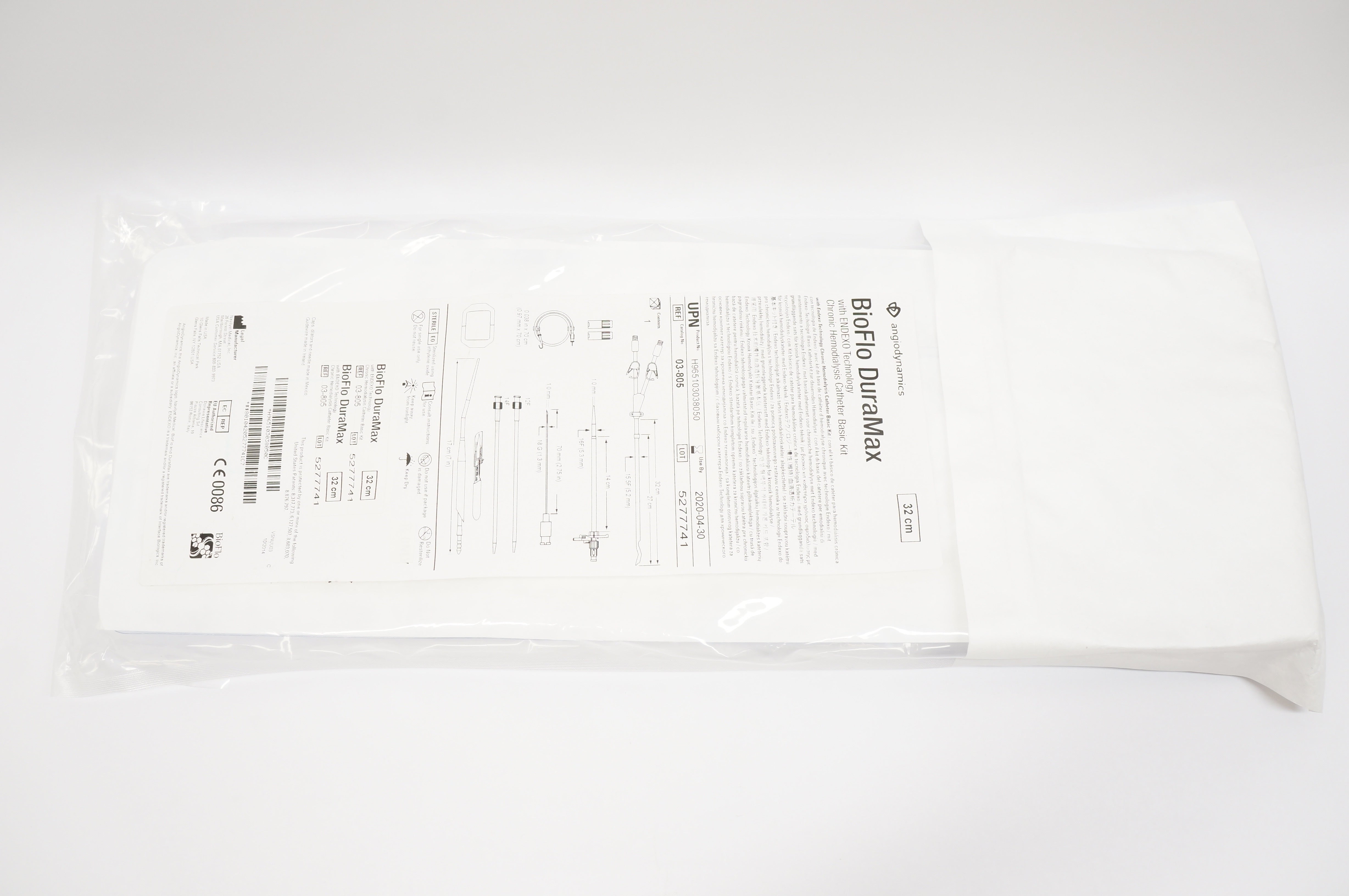 AngioDynamics 03-805 BioFlo DuraMax with ENDEXO Technology 32cm (x)