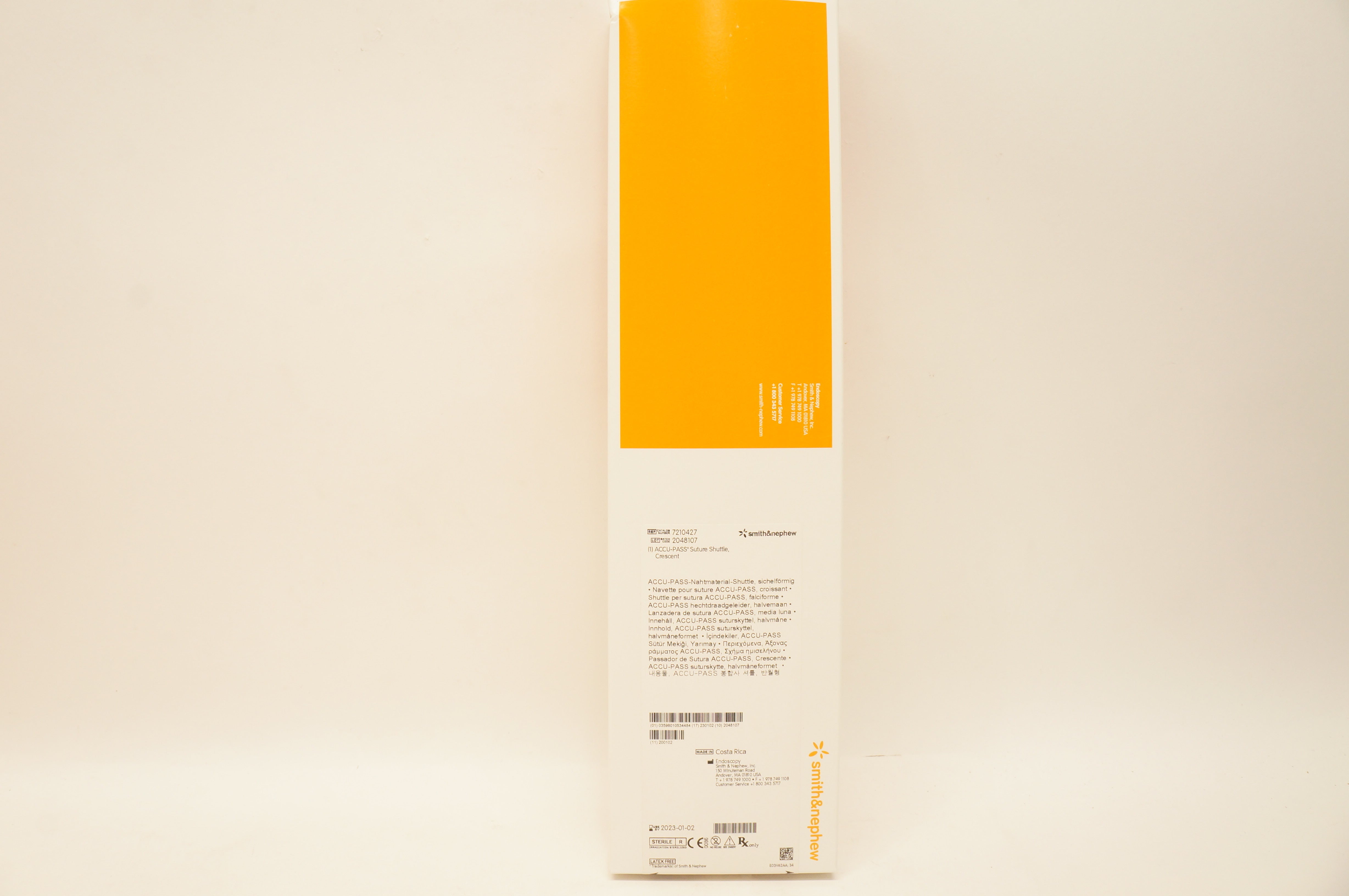 Smith&Nephew 7210427 ACCU-PASS Stre Shuttle Crescent