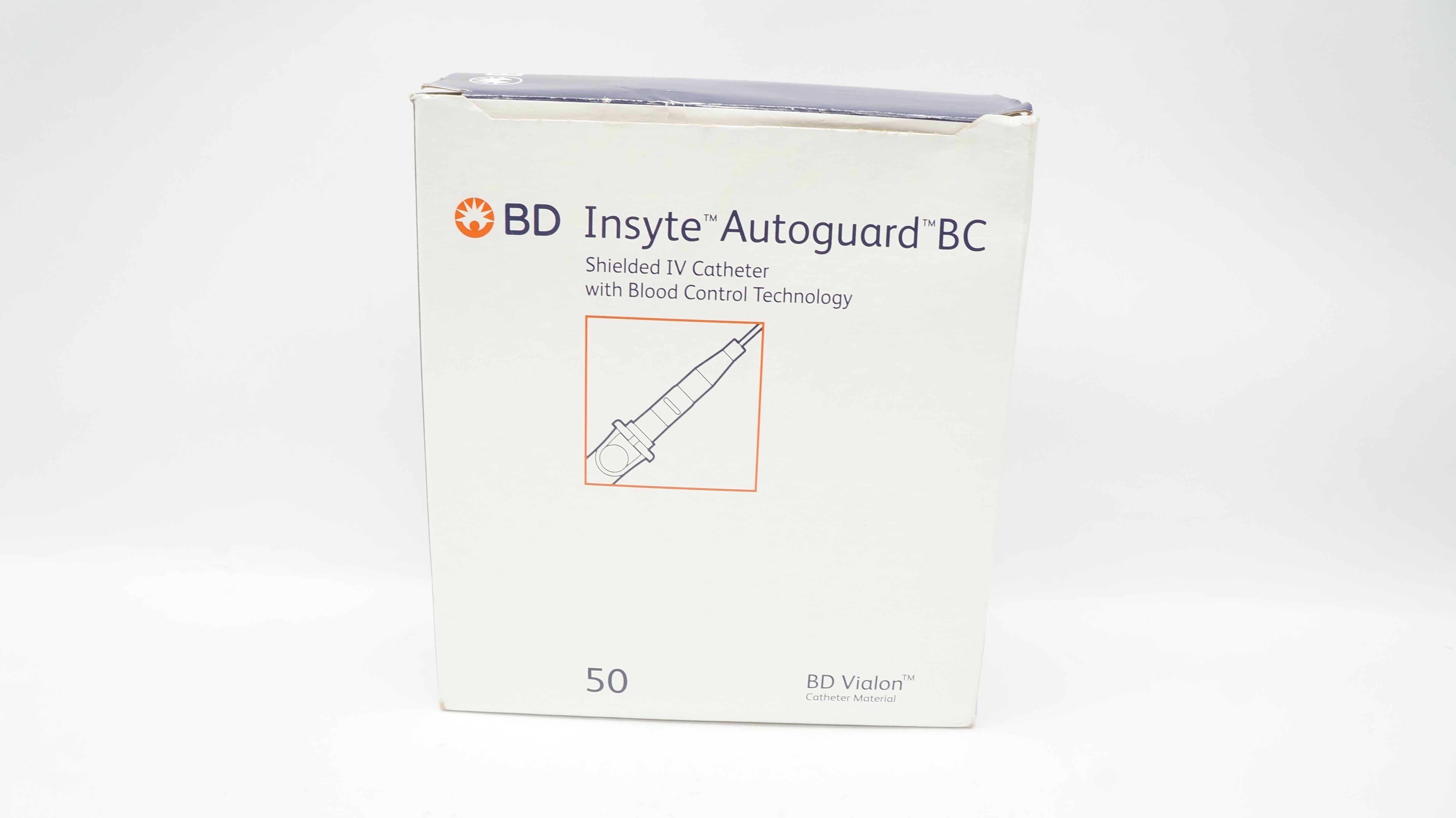 BD 382523 Insyte Autoguard BC Shielded I.V. Cath.0.9x25mm 37ml/min (x)-Box of 34