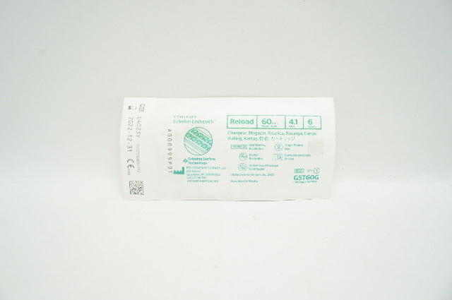 Ethicon GST60G Endopath Echelon Reload 60 mm Staple Line 4.1 mm, 6 Rows