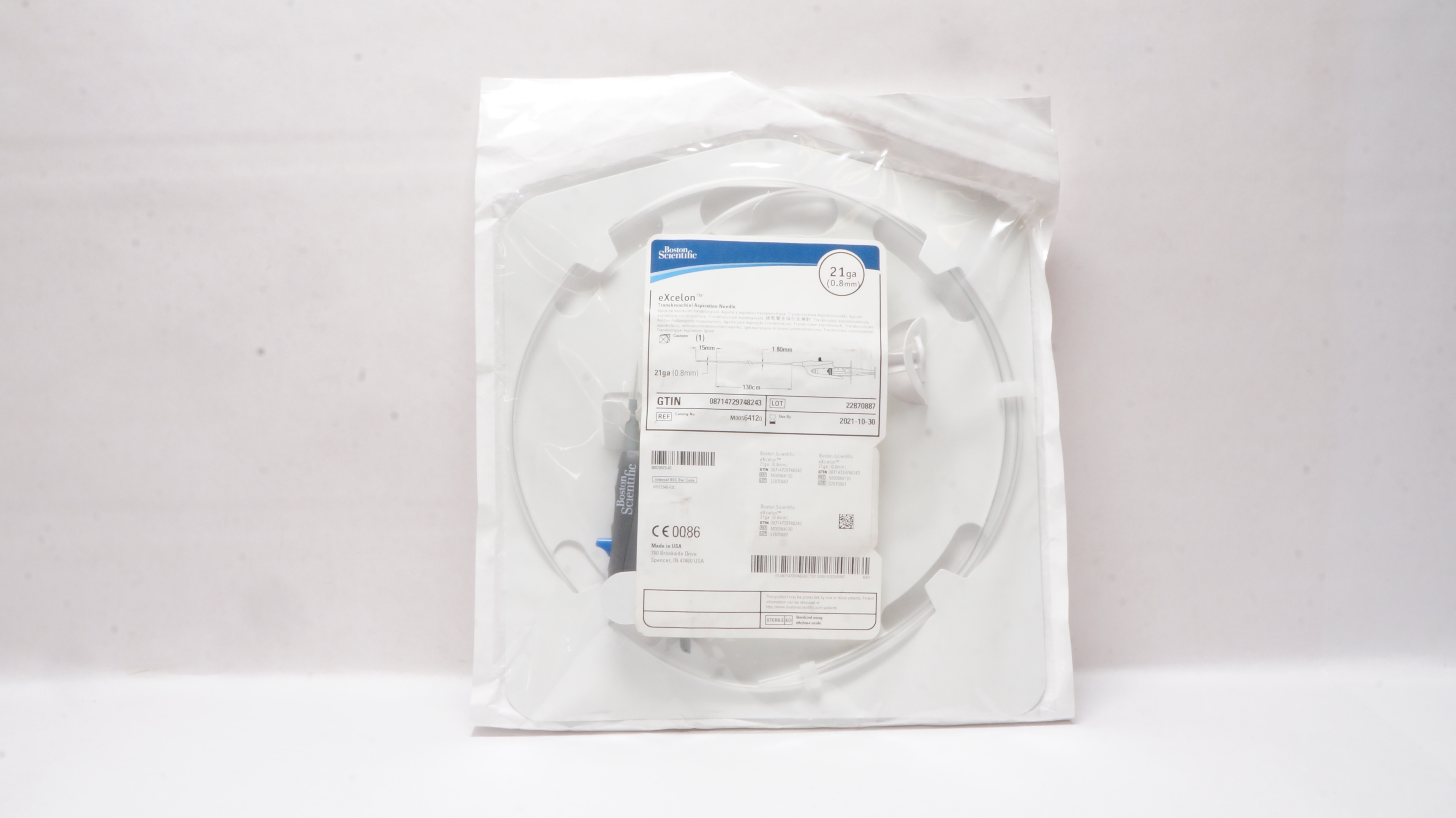 Boston Scientific 6412 eXcelon Transbronchial Aspiration Ndle 21 ga (x)
