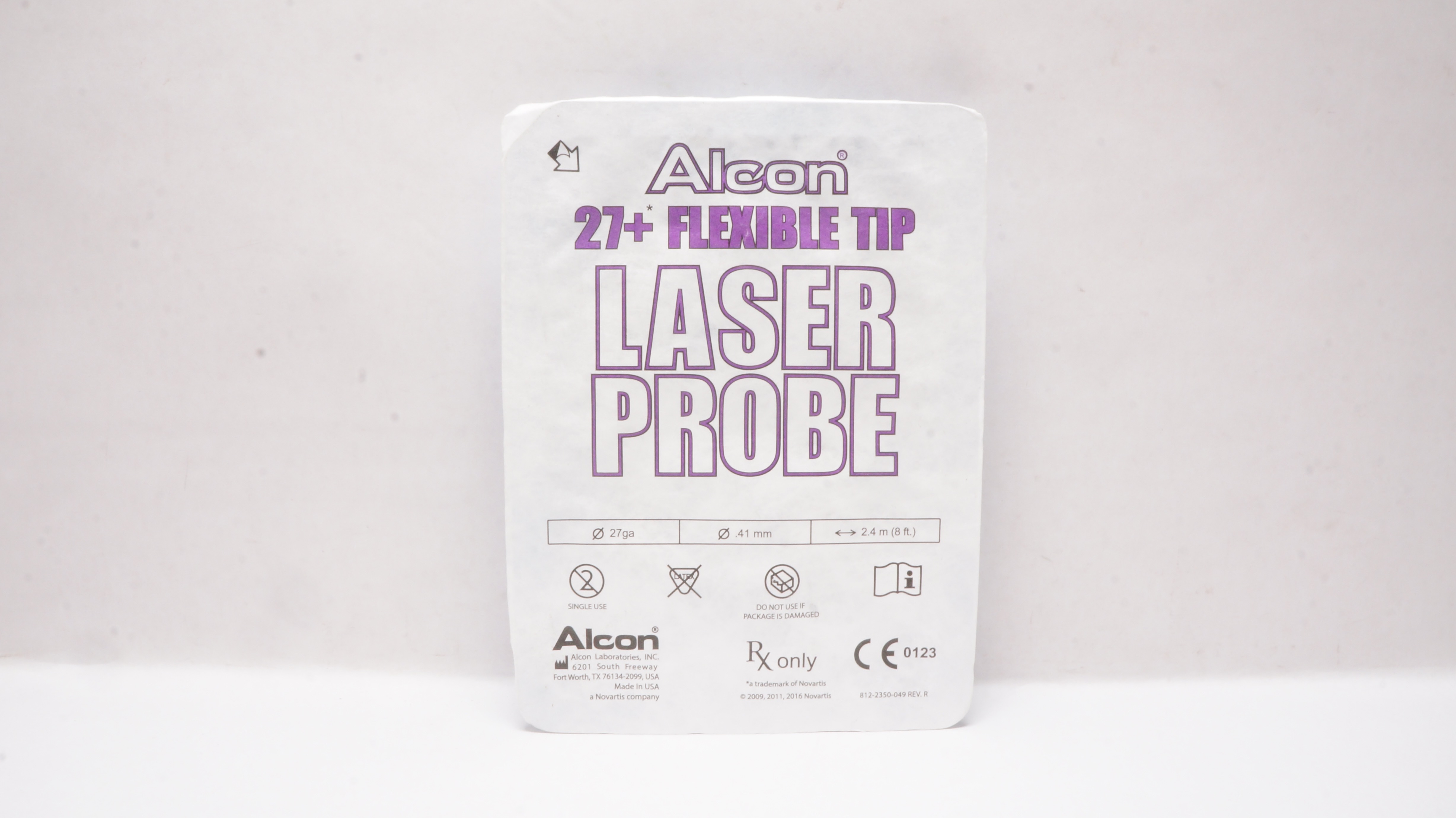 Alcon 8065751709 27+ Flexible Tip Laser Probe 27ga x .41mm x 2.4m (x)