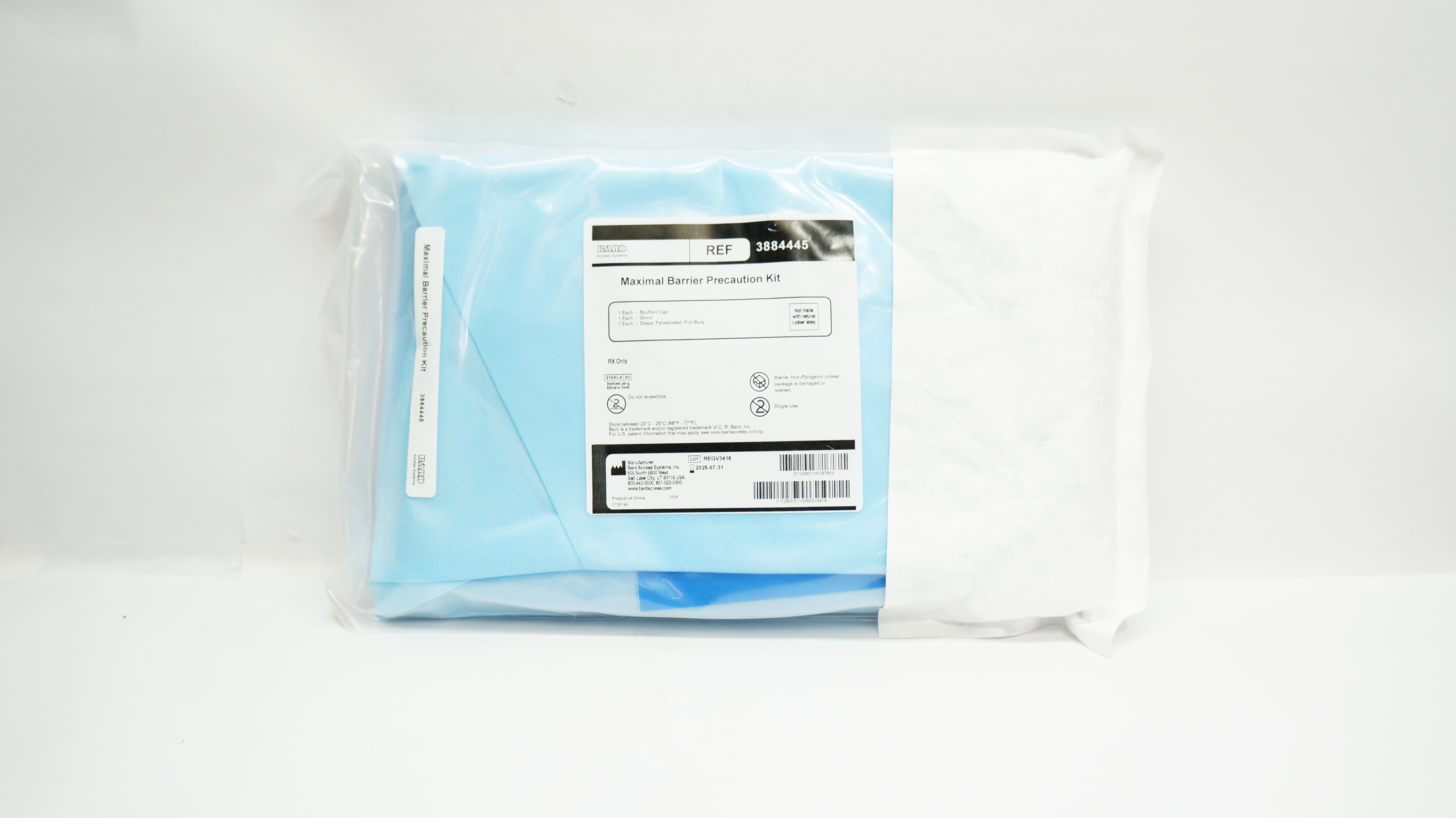 Bard 3884445 Maximal Barrier Precaution Kit