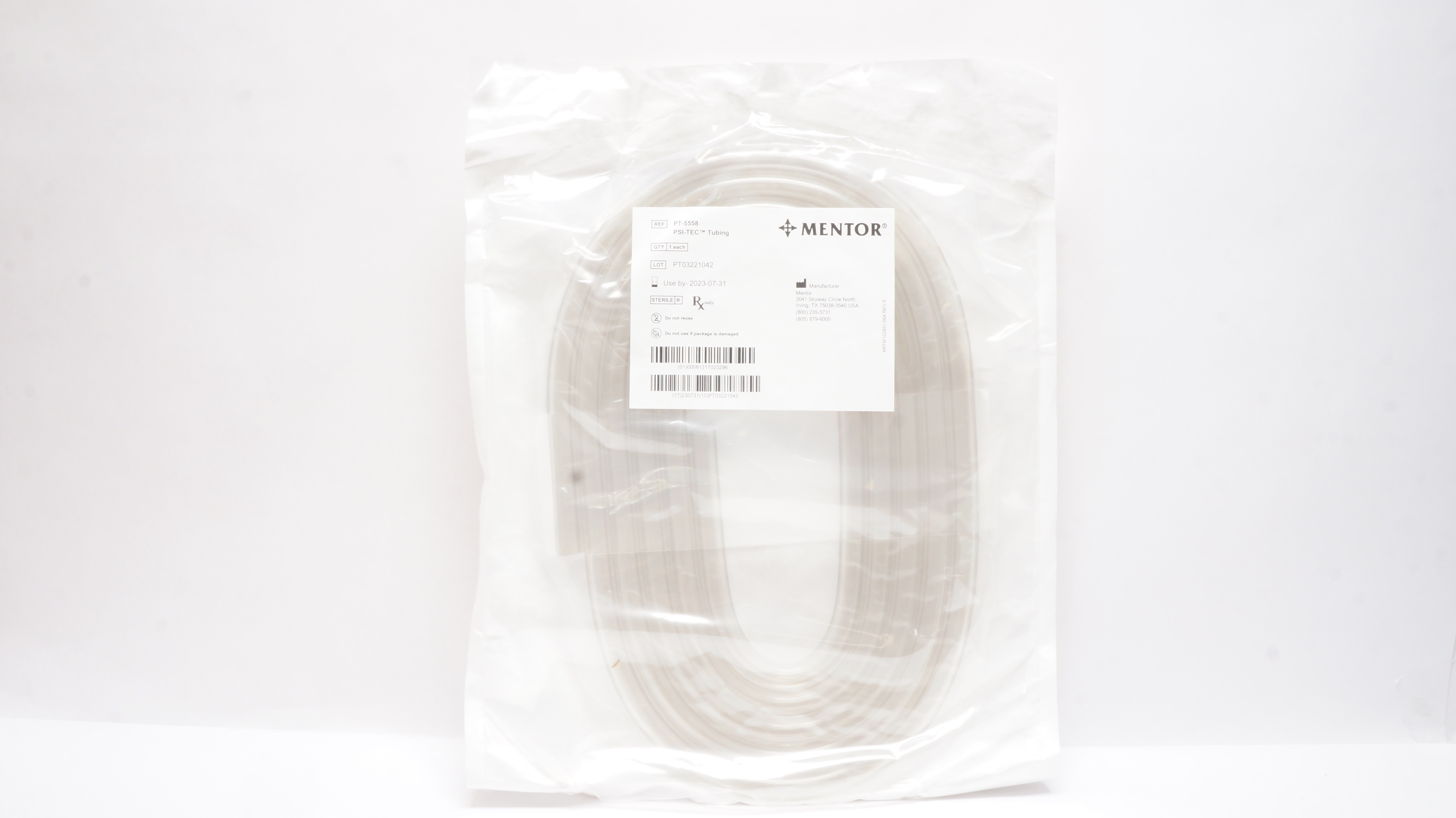 Mentor PT-5558 PSI-TEC Tubing