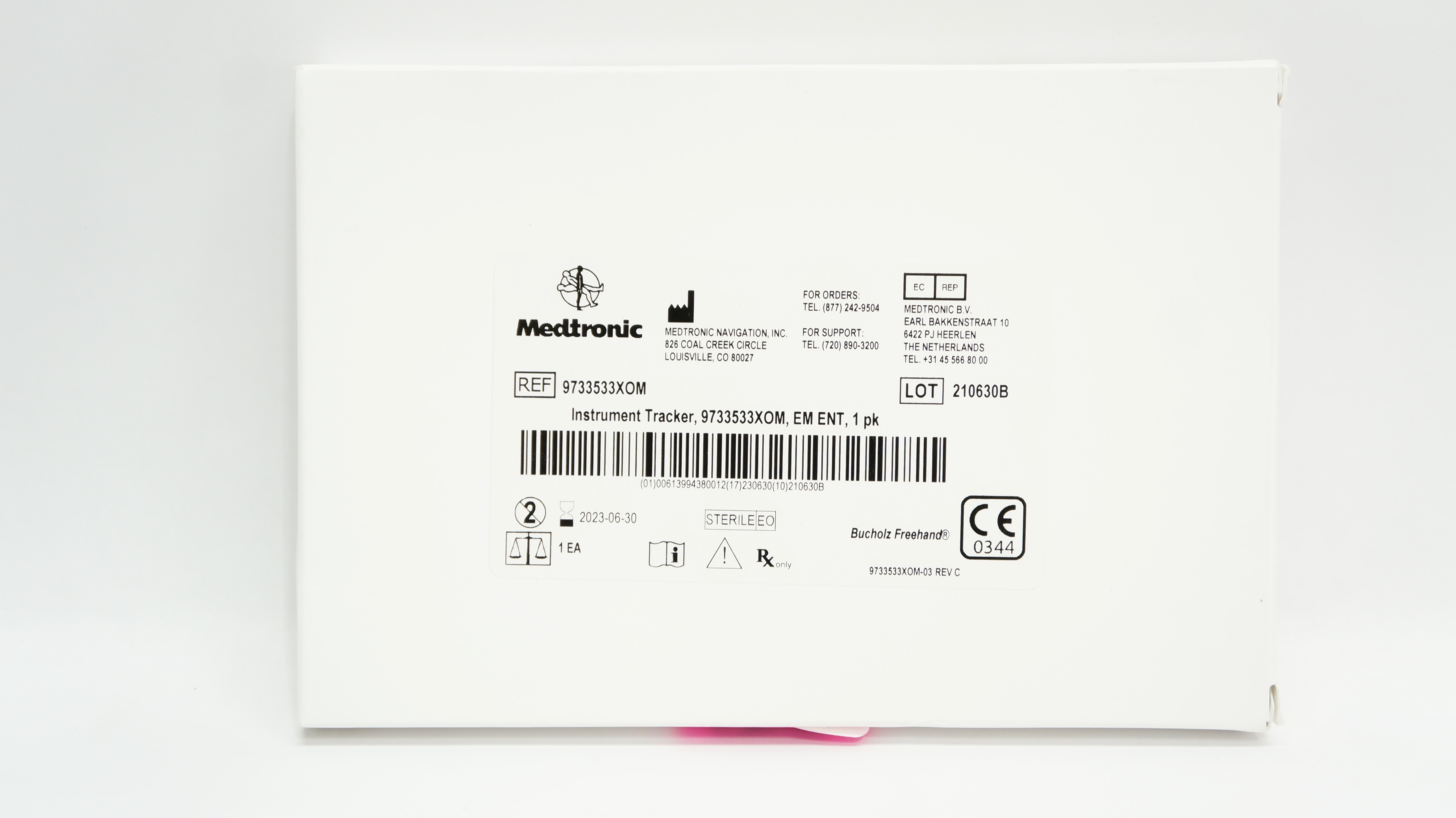 Medtronic 9733533XOM Instrument Tracker EM ENT 1pk (x)