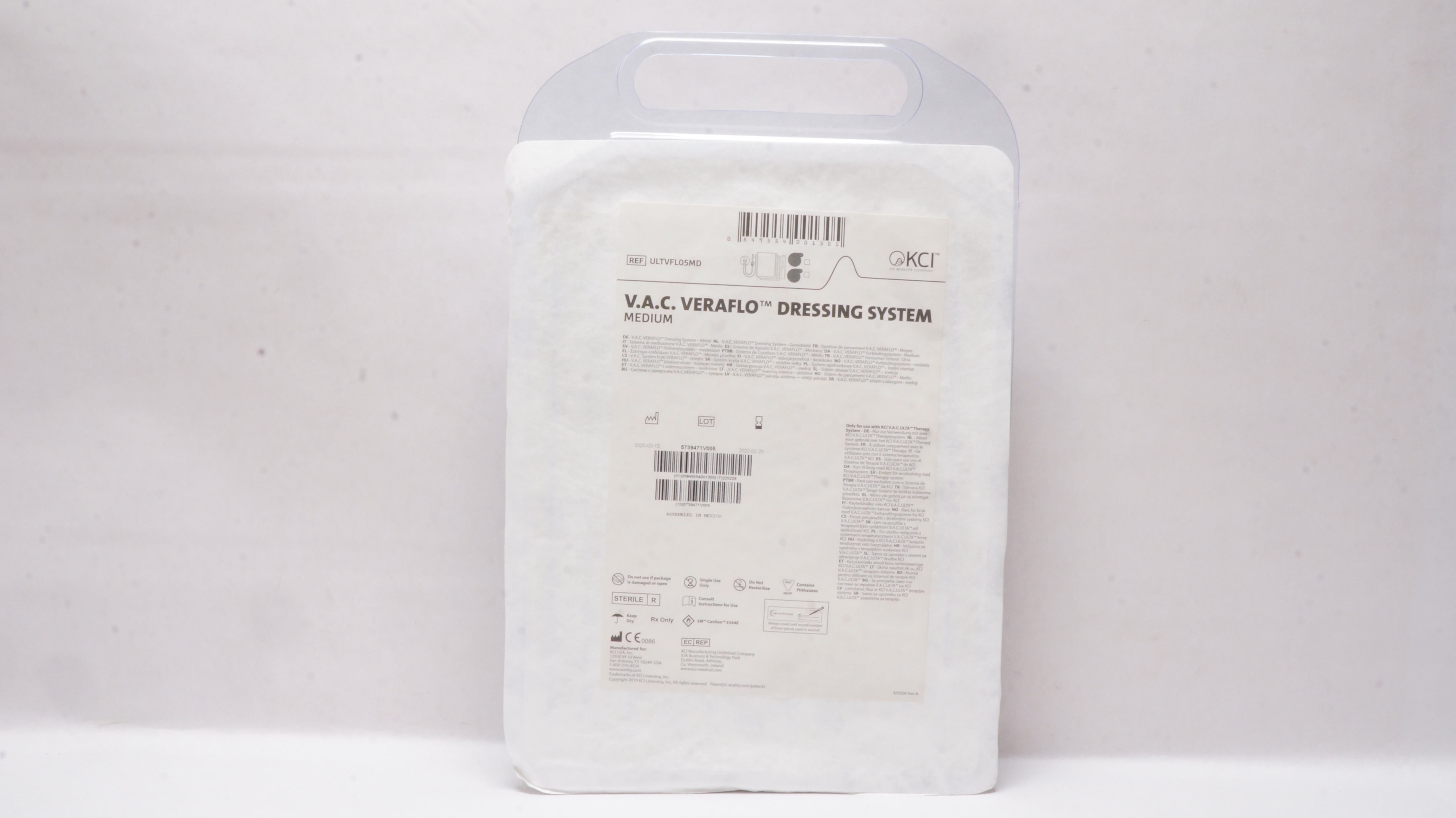 KCI ULTVFL05MD Acelity V.A.C. Veraflo Dressing System Medium (x)