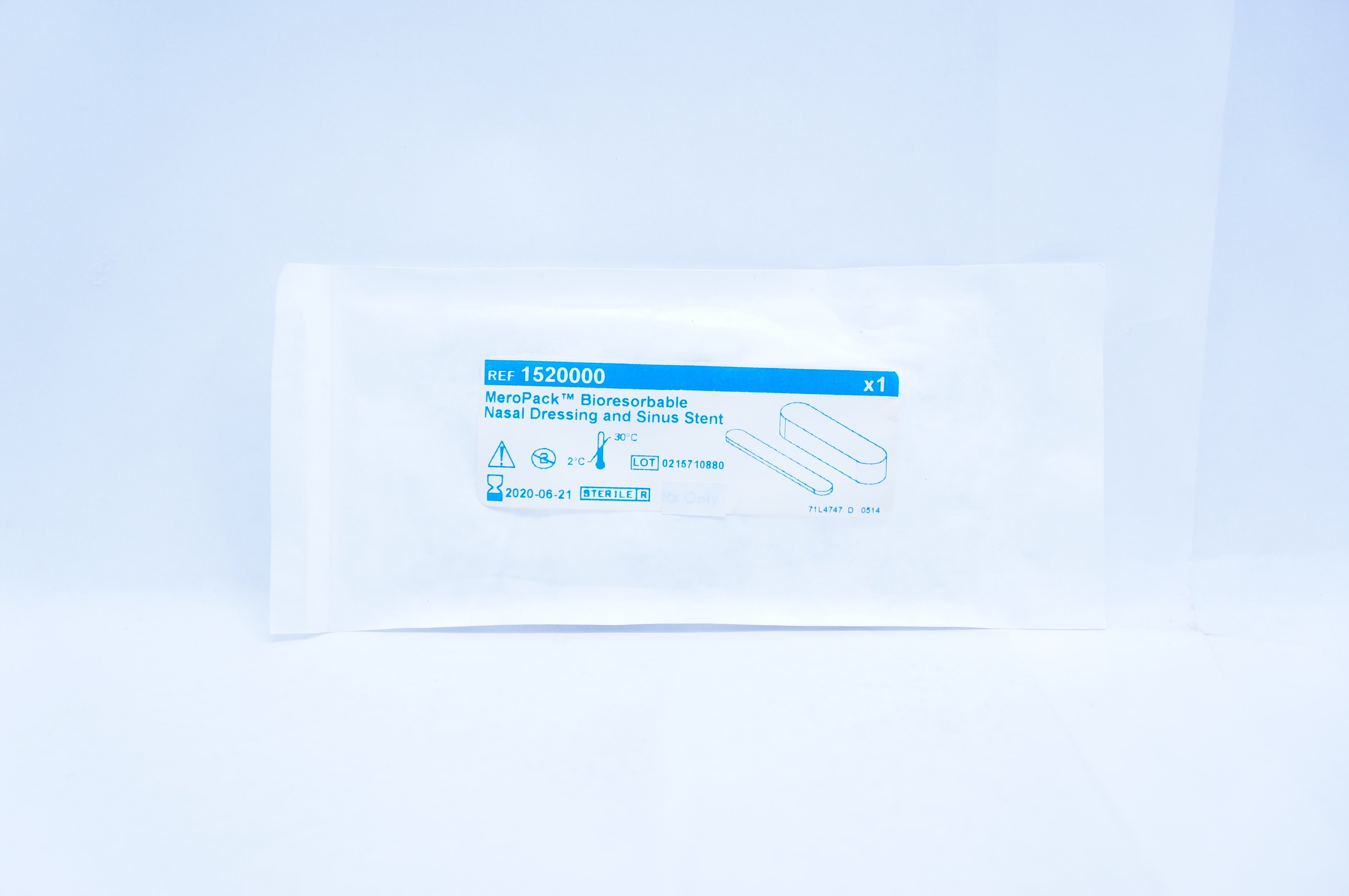 Medtronic 1520000 MeroPack Bioresorbable Nasal Packing and Sinus Stnt (x)