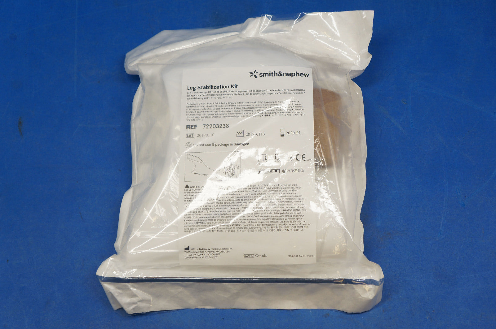 Smith&Nephew 72203238 Leg Stabilization Kit