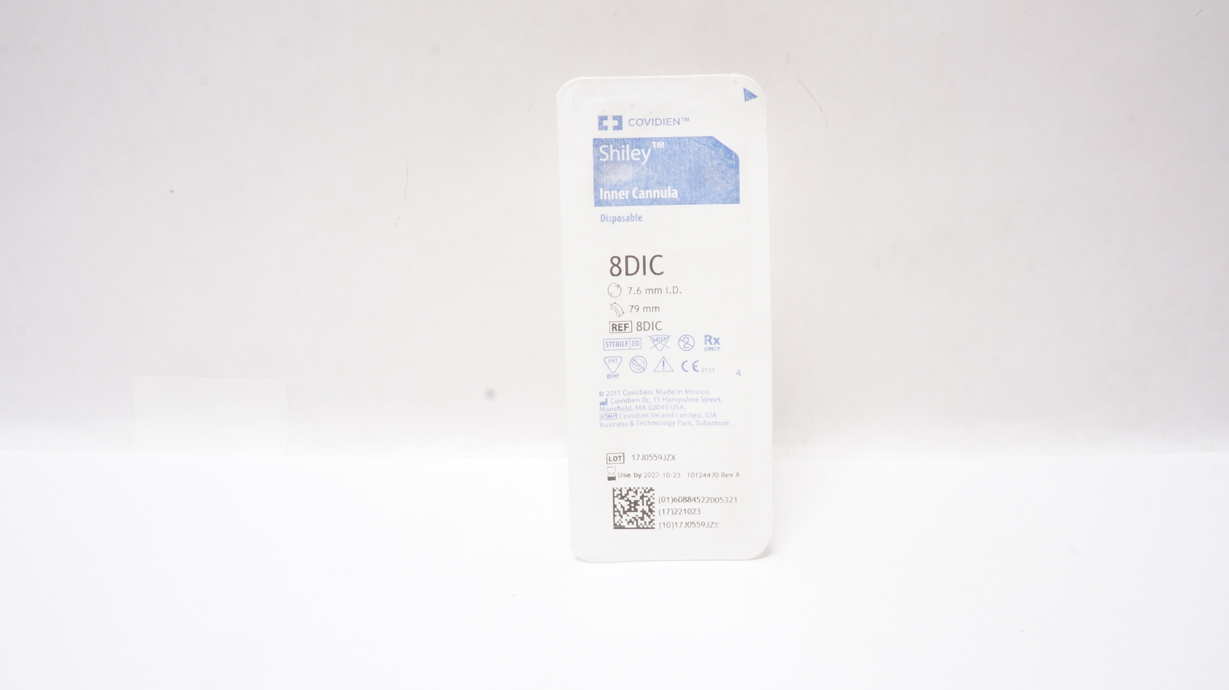 Covidien 8DIC Shiley Inner Cannula 7.6mm x 79mm (x)