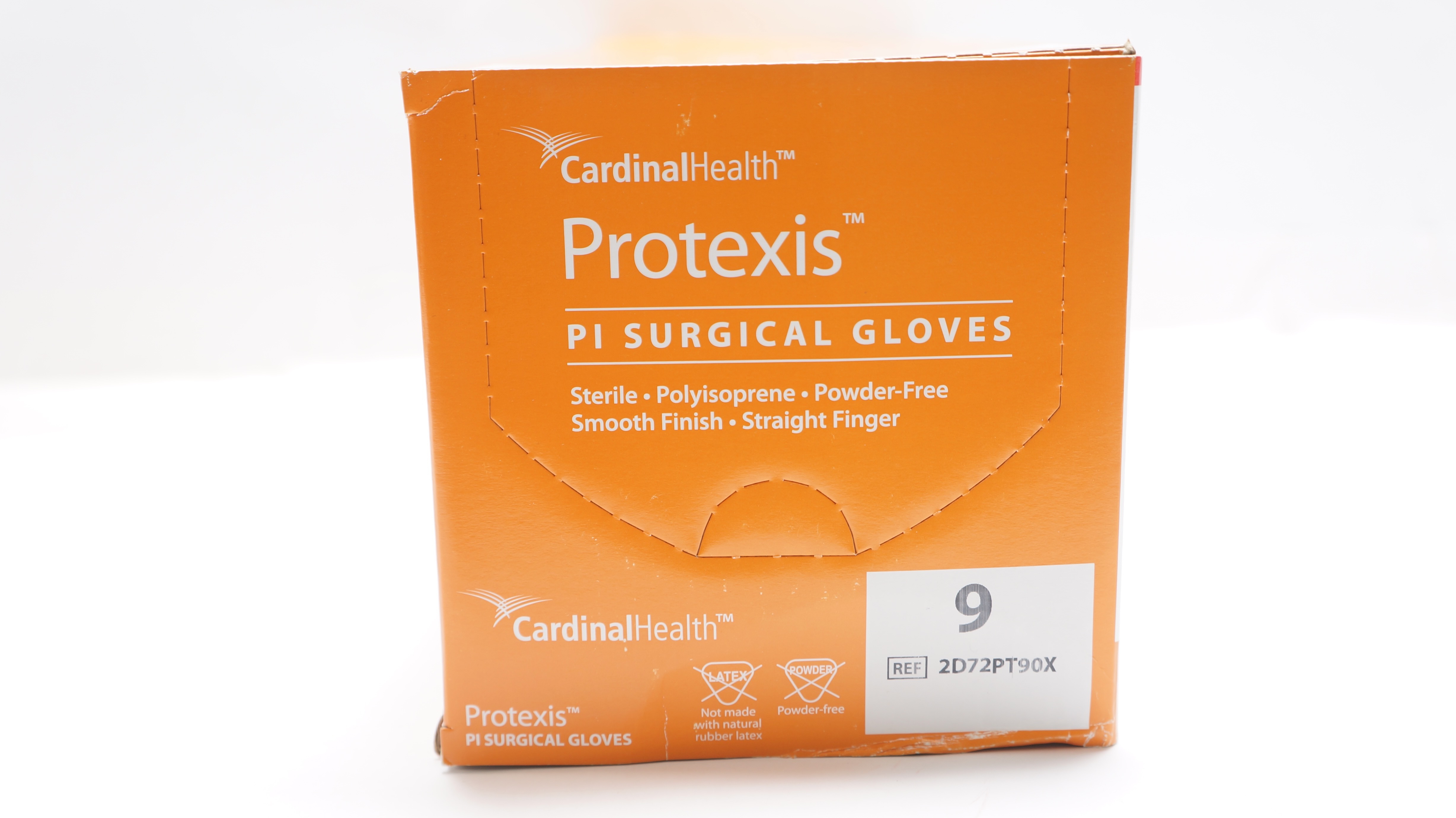 Cardinal Health 2D72PT90X Protexis PI Surgical Gloves, Size 9 - Box of 50