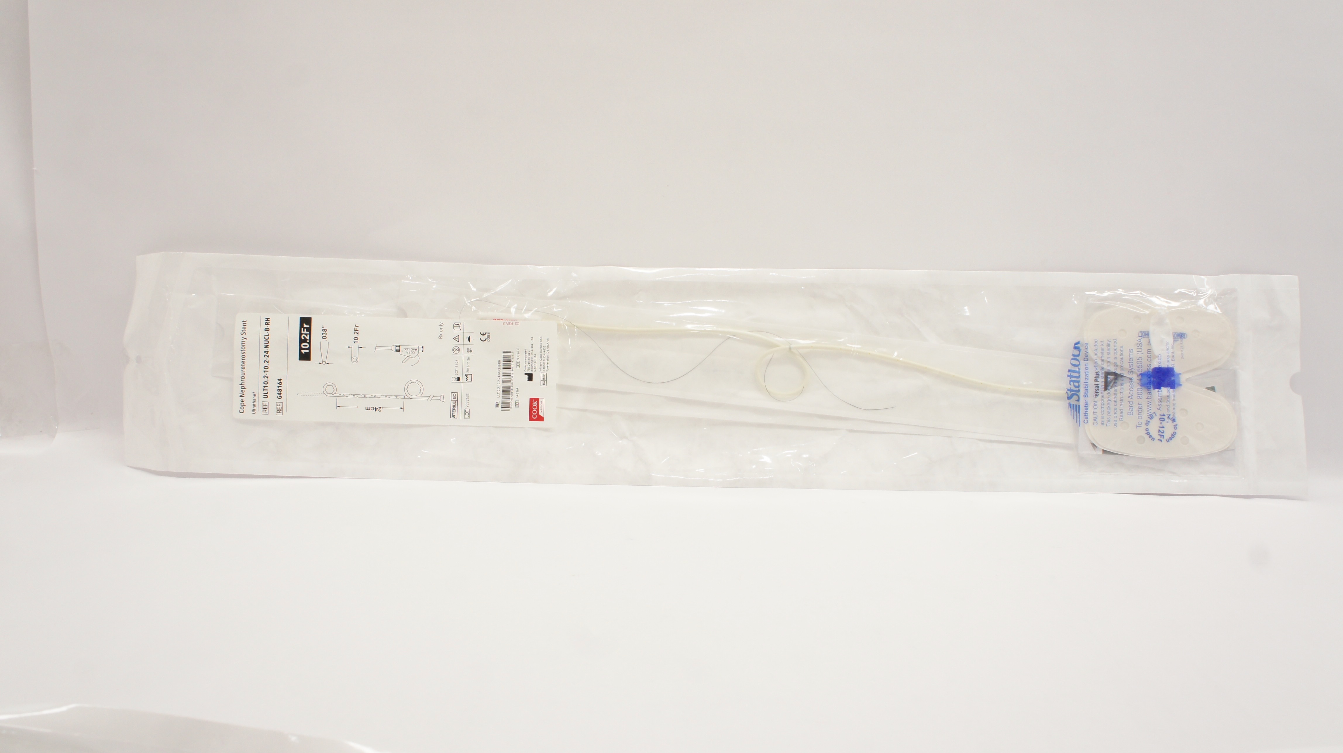 Cook Medical G48164 Cope Nephroureterostomy Stnt 10.2Fr x .038inch x 24cm (x)