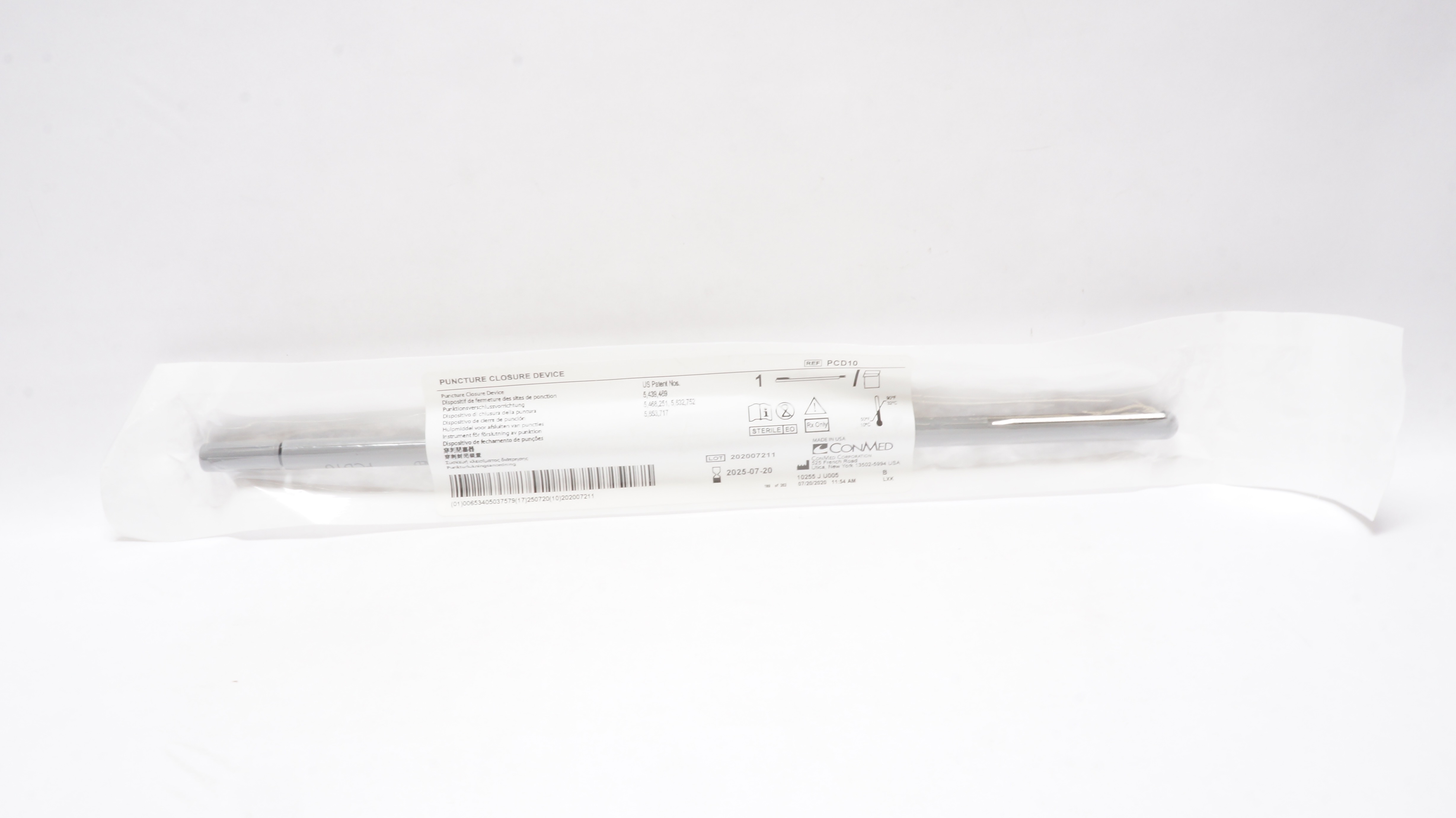 ConMed PCD10 Puncture Closure Device (x)
