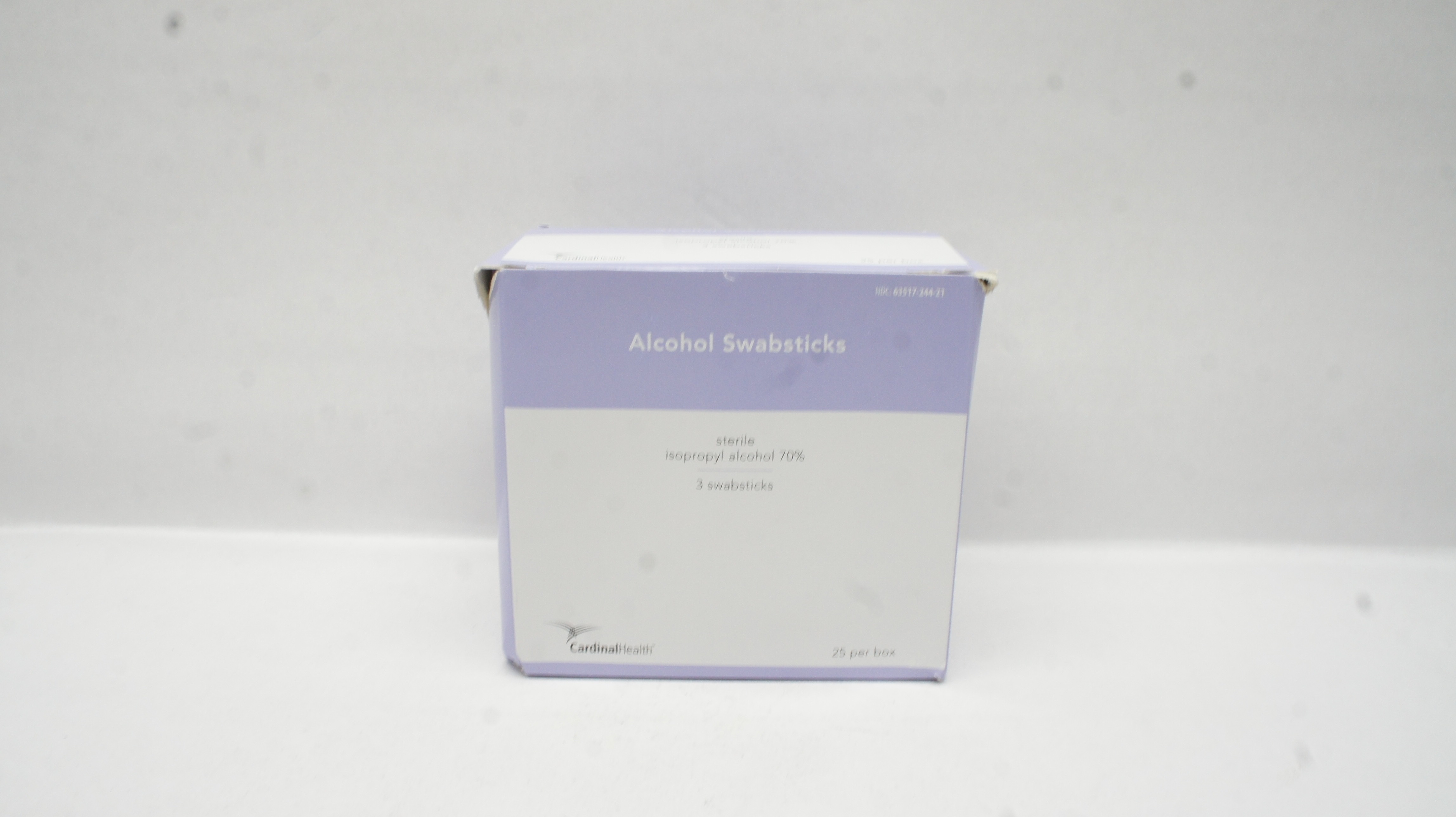 Cardinal Health AS-APSWBT Alcohol Swabsticks Sterile Isopropyl 70% - Box of 36