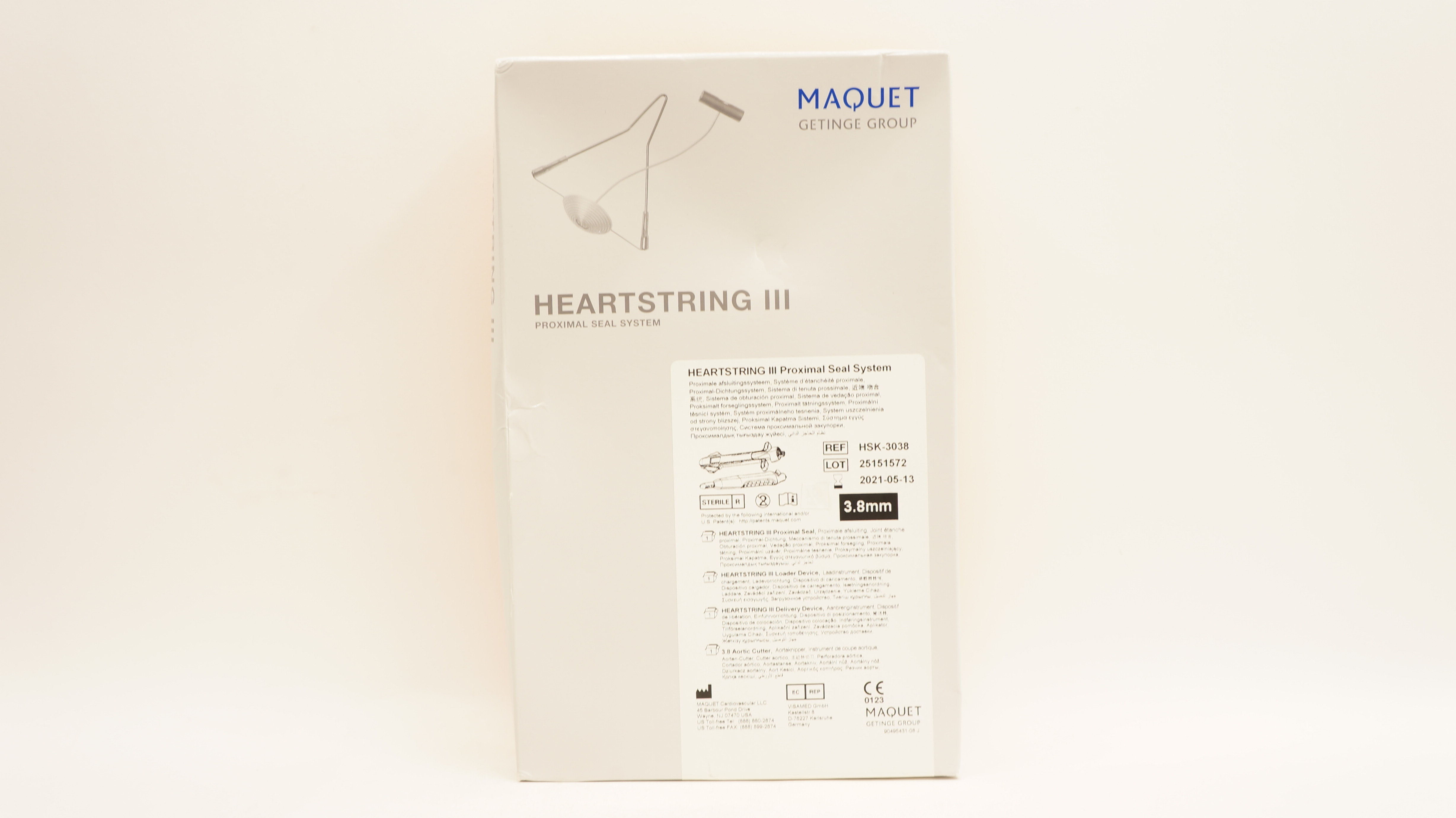 Maquet HSK-3038 HEARTSTRING III Proximal Seal System 3.8 mm (x)