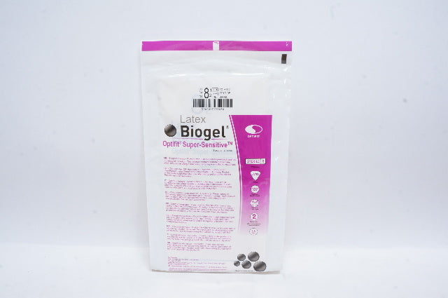 Molnlycke Health Care 82685 Biogel Optifit Super-Sensitive Gloves 8-1/2