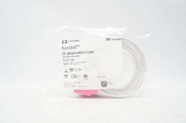 Covidien 33145RT Kendall DL Disposable Cable, 5 Lead Dual Connect 9 ft.