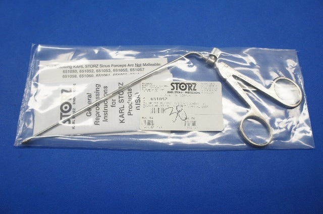Karl Storz 651052 Stammberger Punch, 4.6mm Egg Shaped Tip, Circular Cut 60deg
