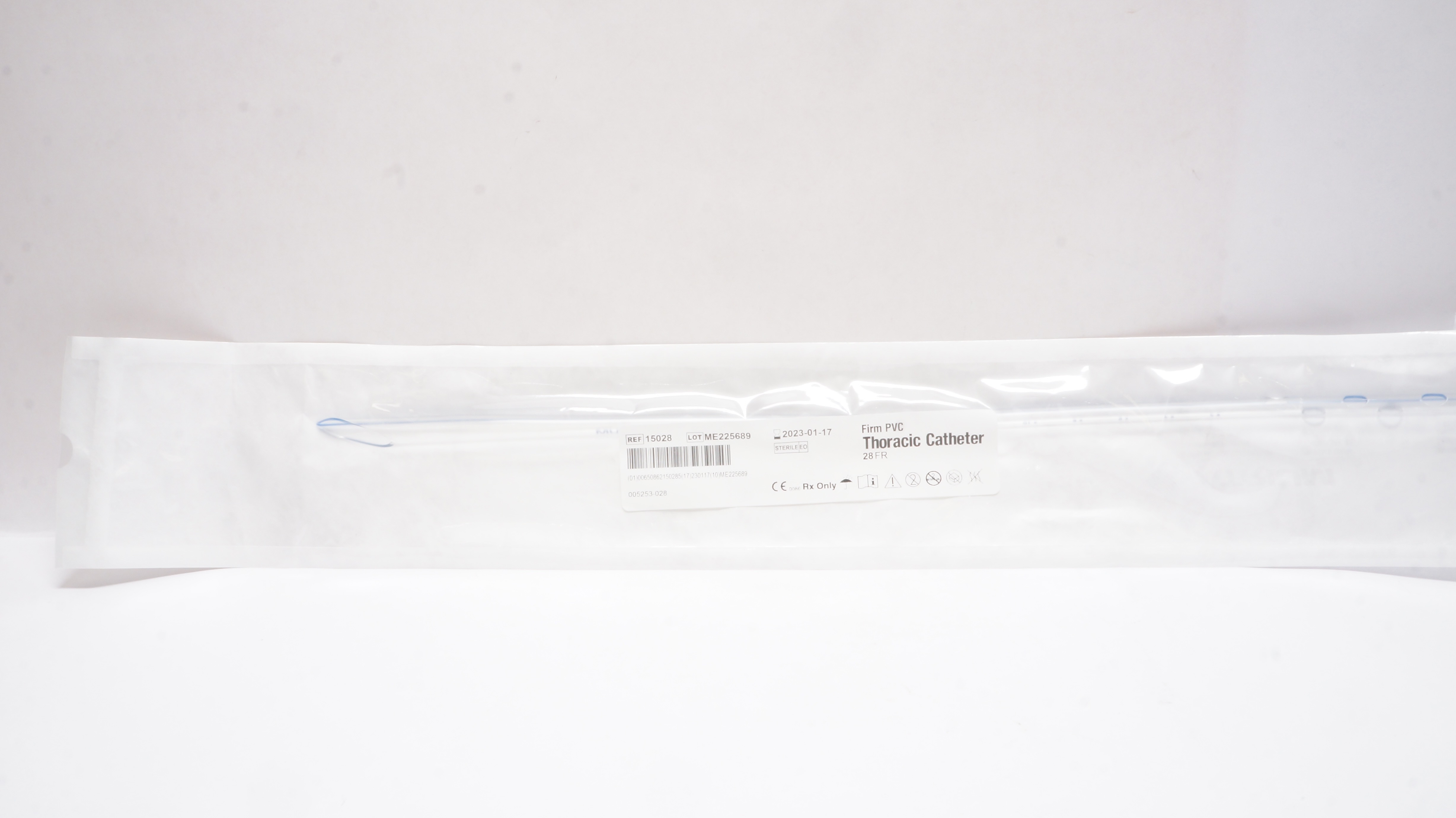 Atrium 15028 Firm PVC Thoracic Cath. 28Fr. (x)