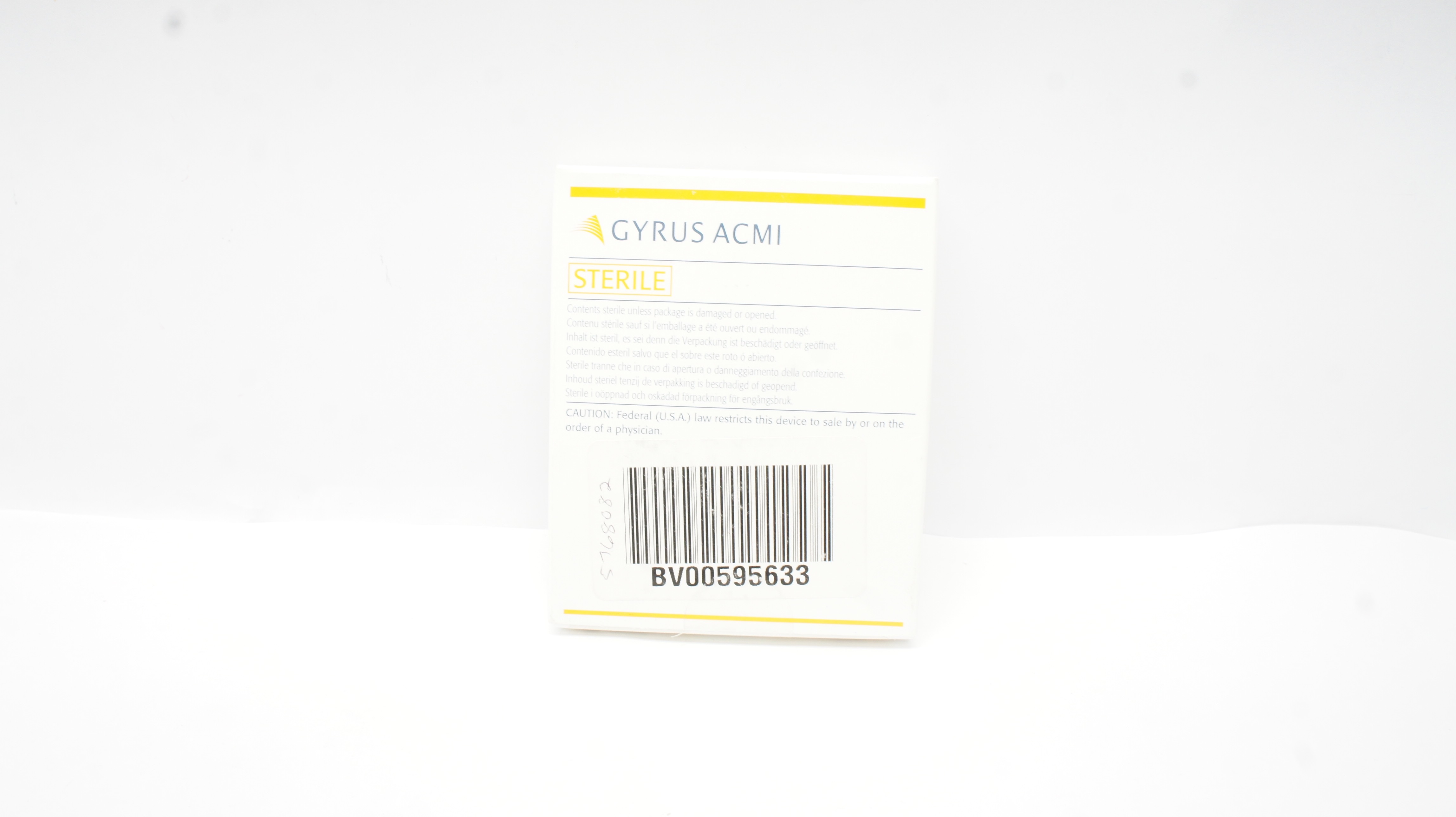 Gyrus ACMI 70142155 Lippy Mod Stapes Prothesis, 4.15mm Functional Length (x)