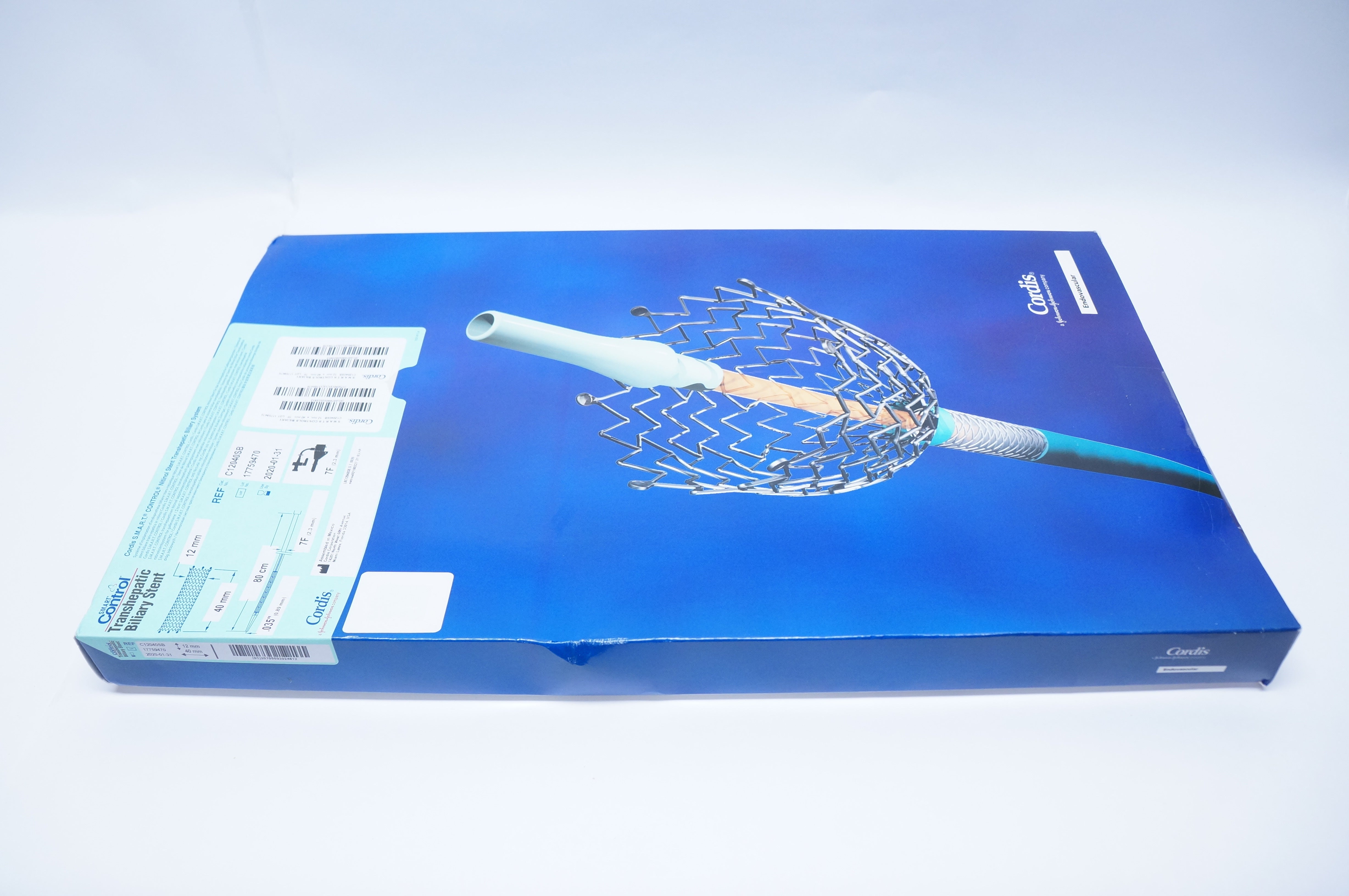 Cordis C12040SB Smart Control Transhepatic Biliary Stnt, 12mm x 40mm x 80cm (x)