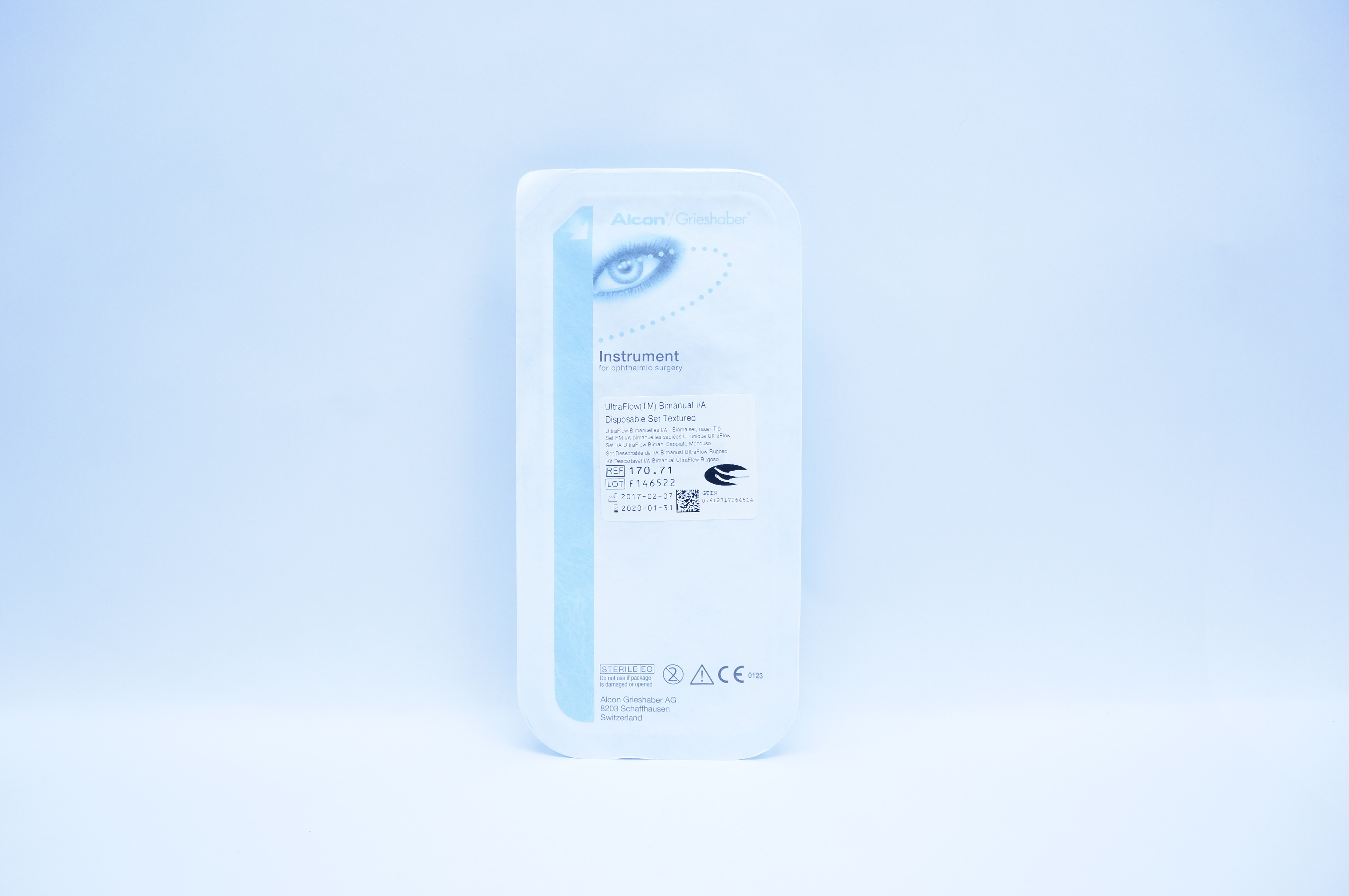 Alcon 170.71 Grieshaber UltraFlow Bimanual I/A Disposable Set Textured (x)