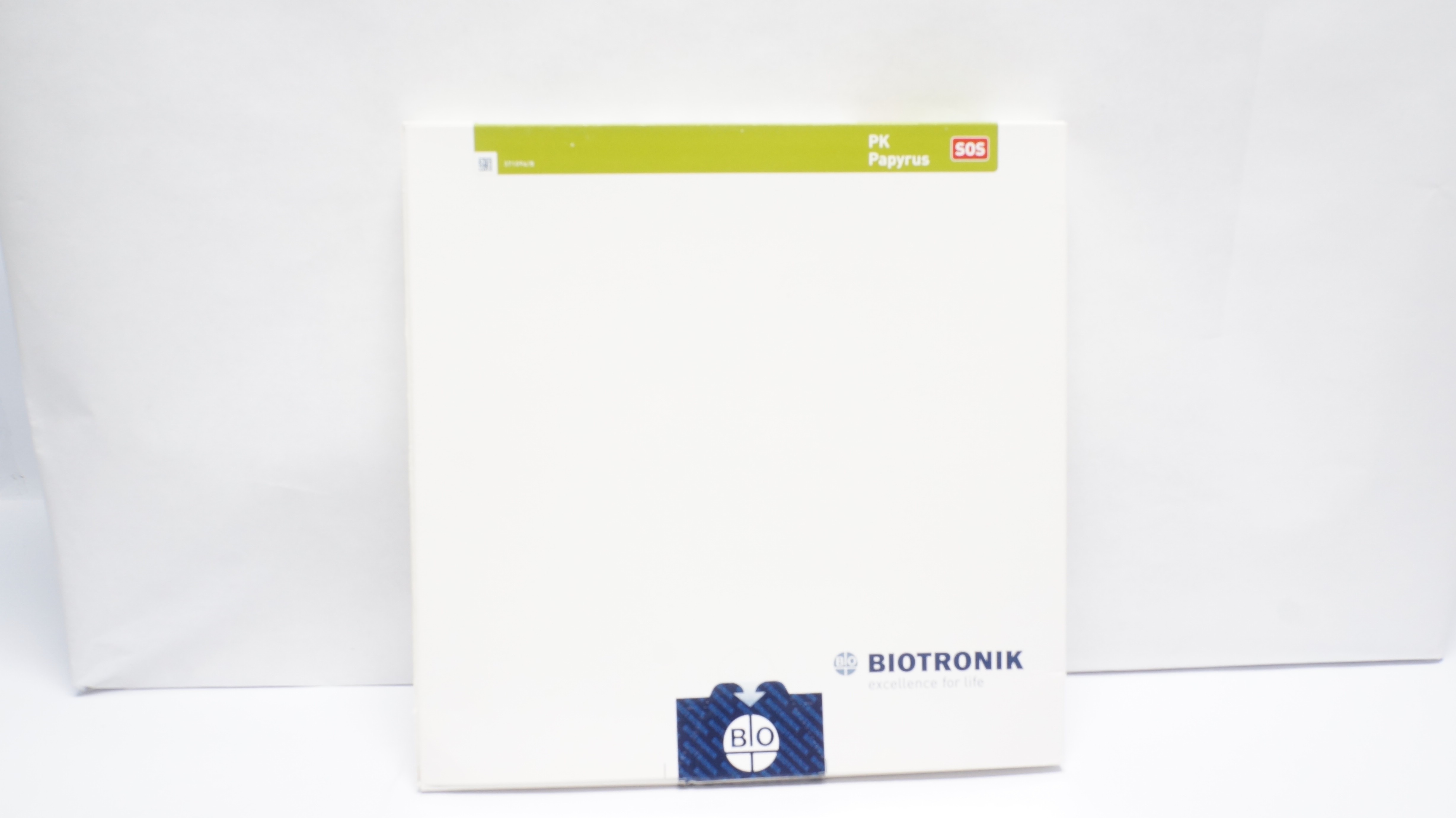Biotronik 434890 PK Papyrus Covered Coronary Stnt. 4.0mm x 15mm, 140cm (x)