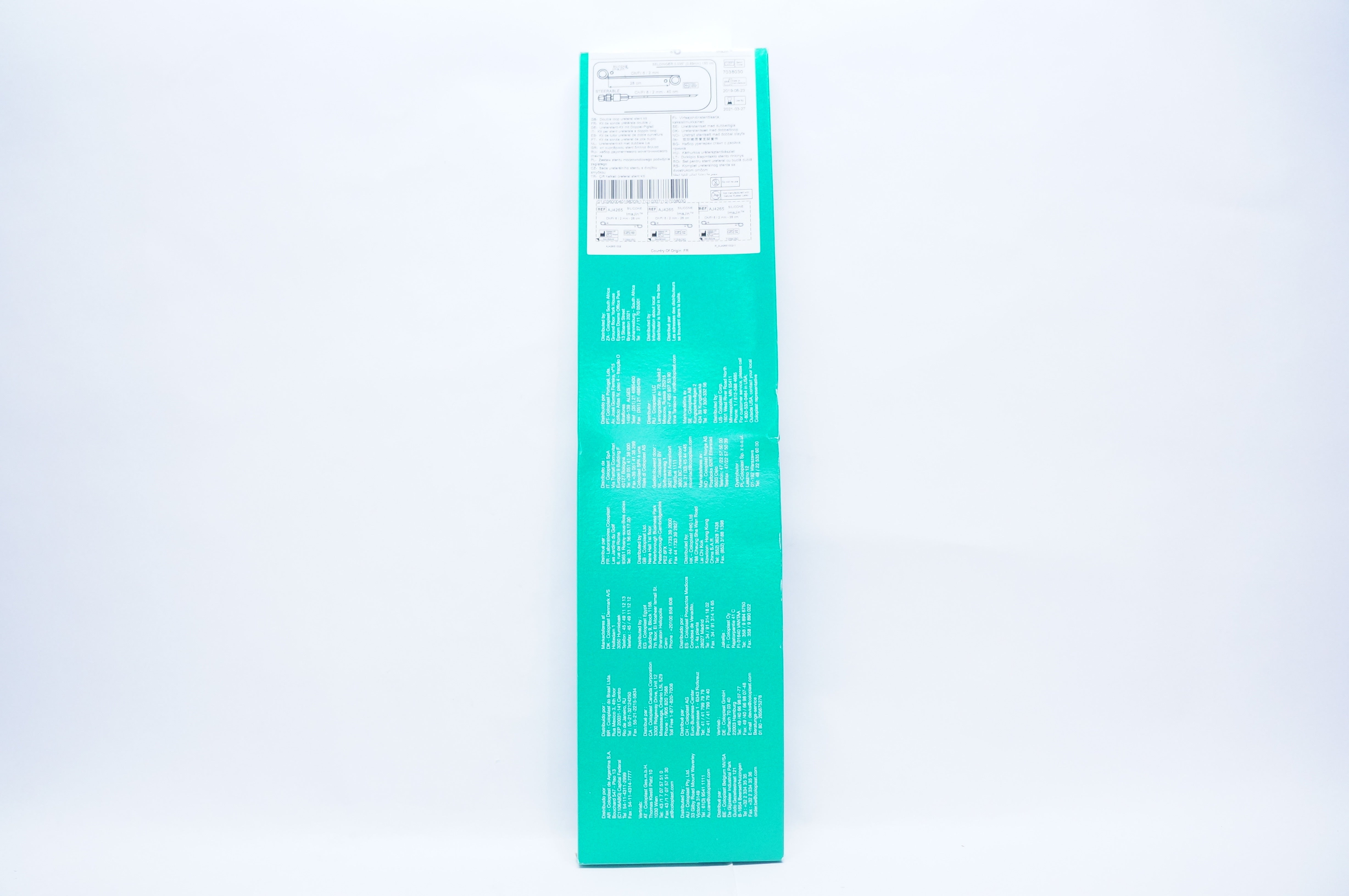 Coloplast AJ4265 Silicone ImaJin Double Loop Stent Kit Ch/Fr 6/2mm x 28cm