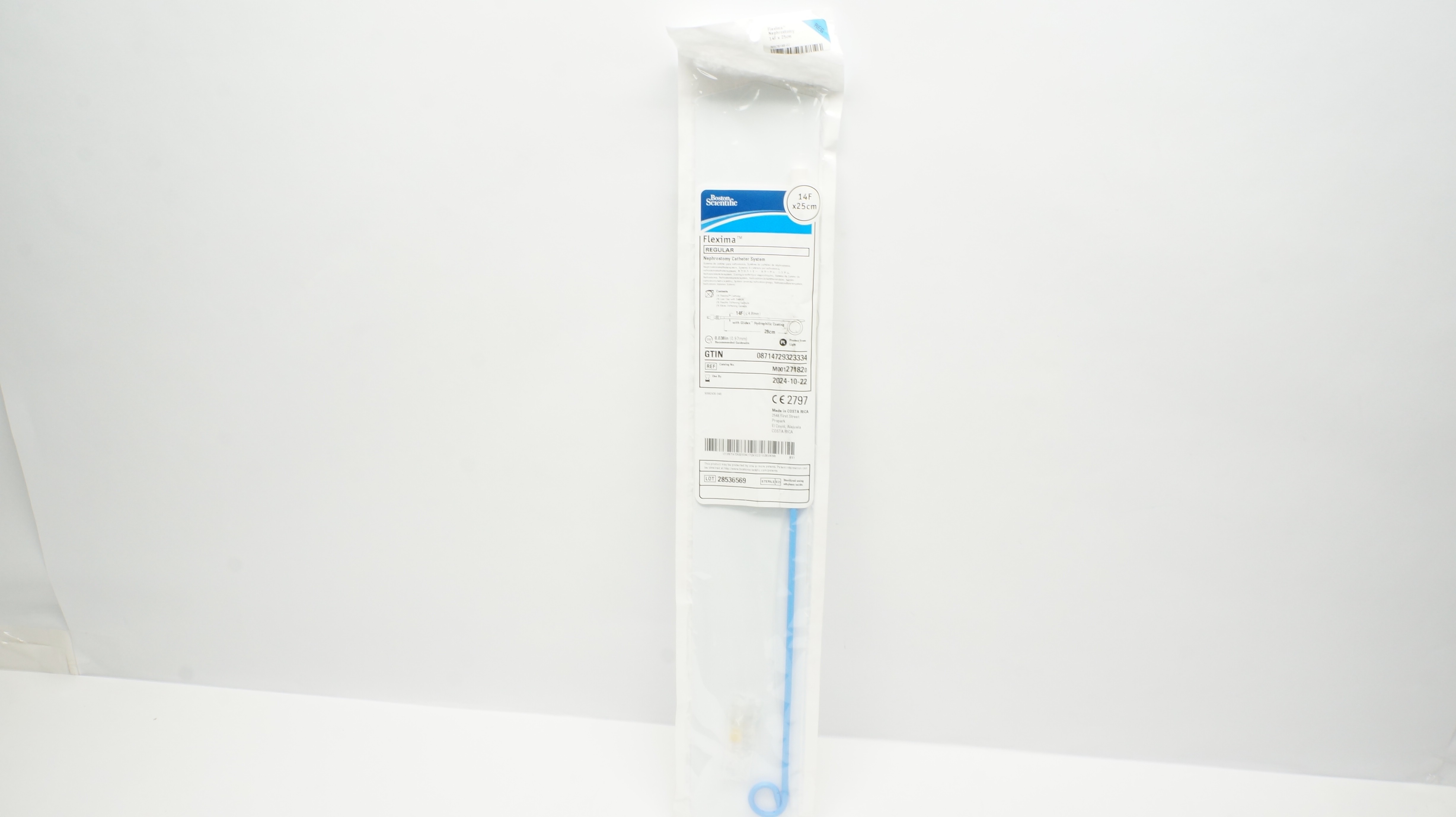 Boston Scientific 27182 Flexima Regular Nephrostomy Cath.System 14Fx25cm(x)