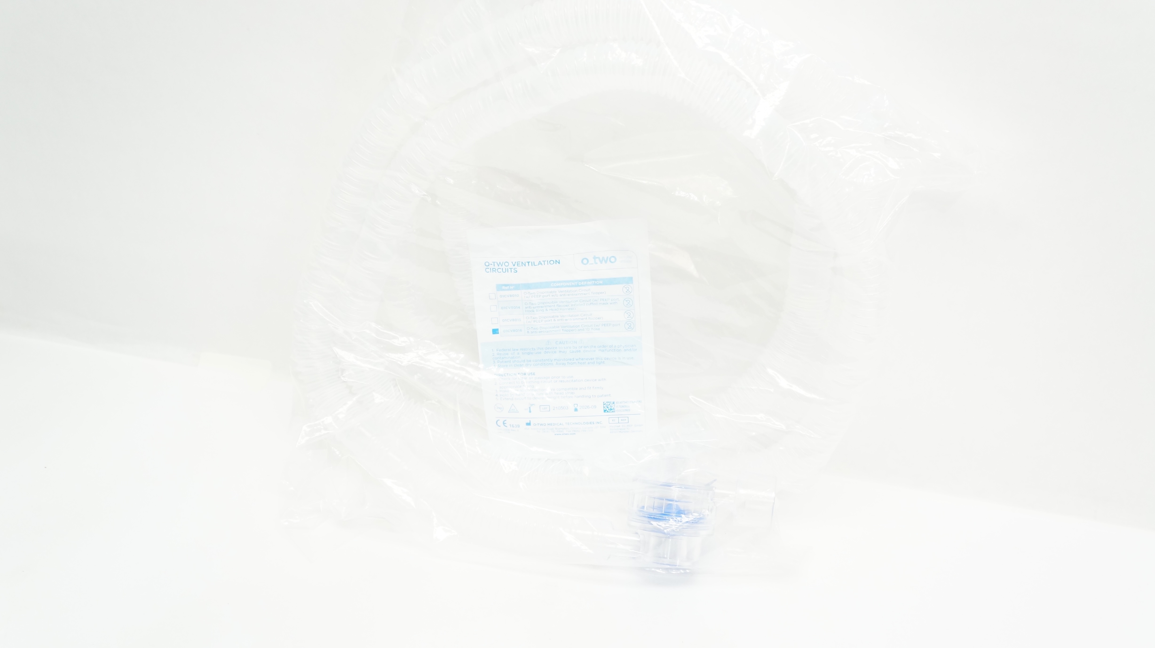 O-Two Medical 01CV8016 Ventilation Circuits