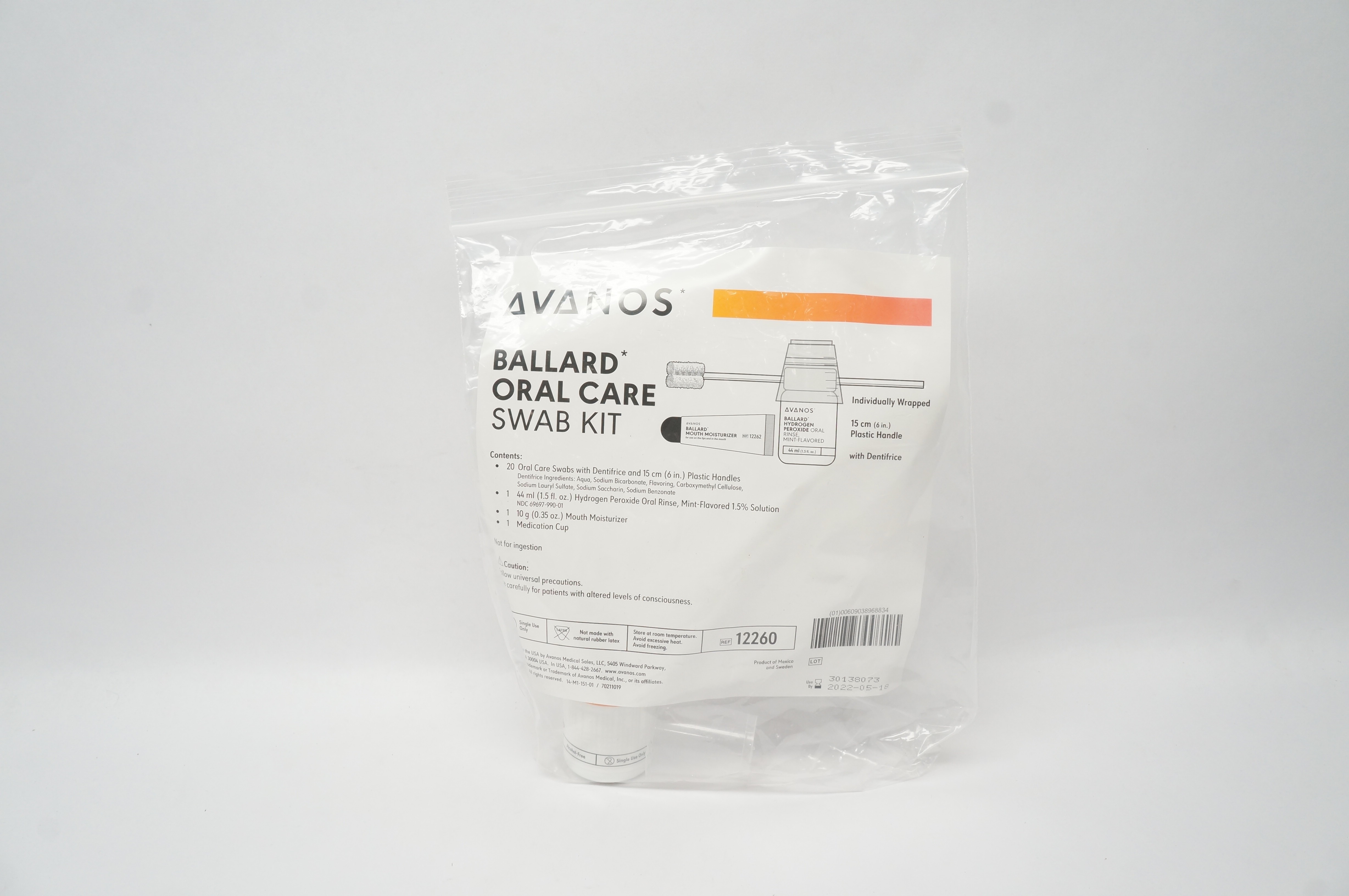 Avanos 12260 Ballard Oral Care Swab Kit (x)