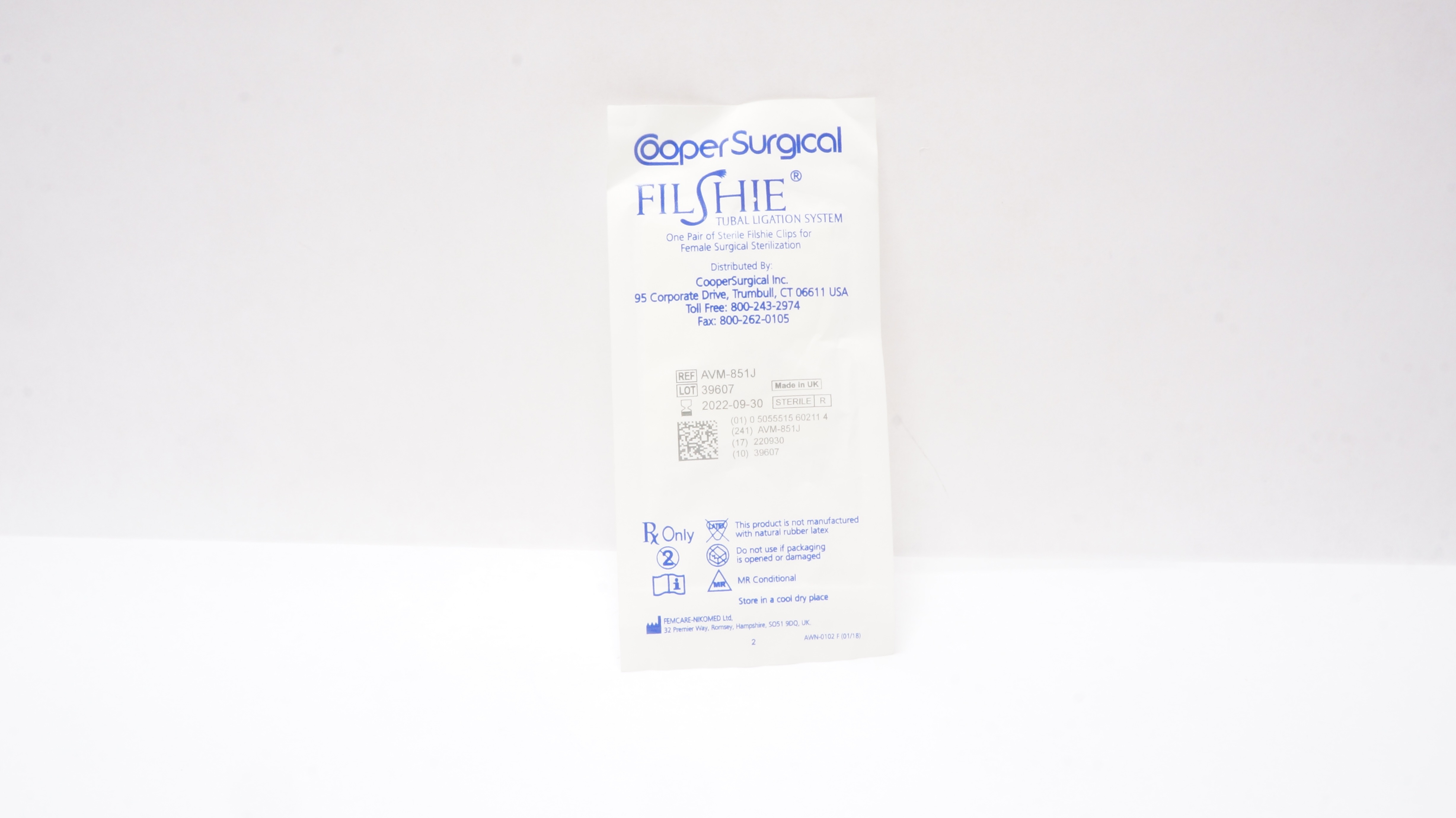 Cooper Surgical AVM-851J FILSHIE Tubal Ligation System (x)